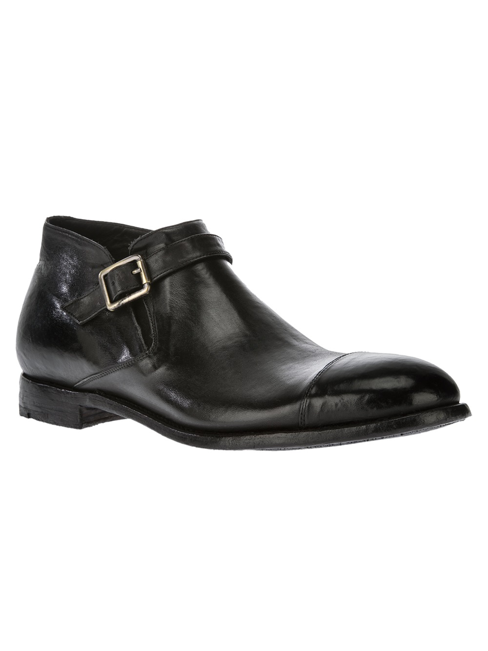 Alberto fasciani Buckled Shoe in Black for Men | Lyst