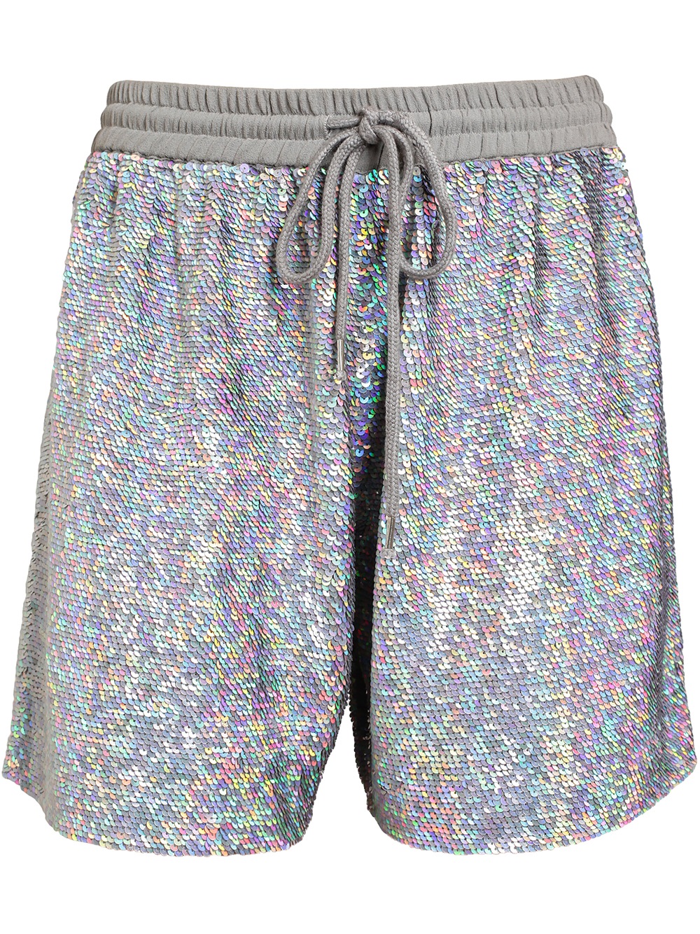 Ashish Holographic Sequin Shorts in Blue | Lyst