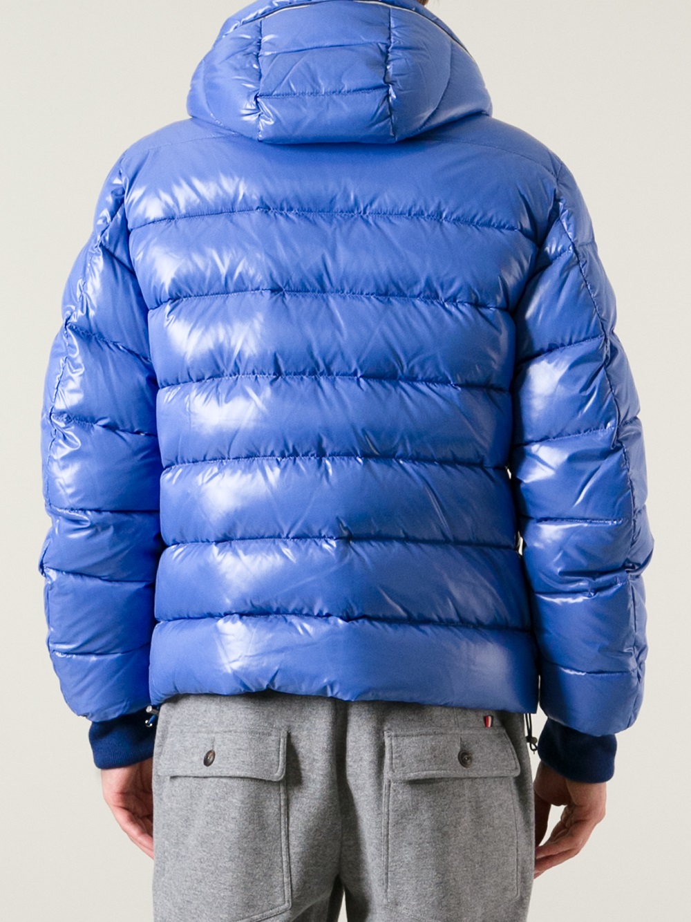 Moncler Aubert Padded Jacket in Blue for Men - Lyst