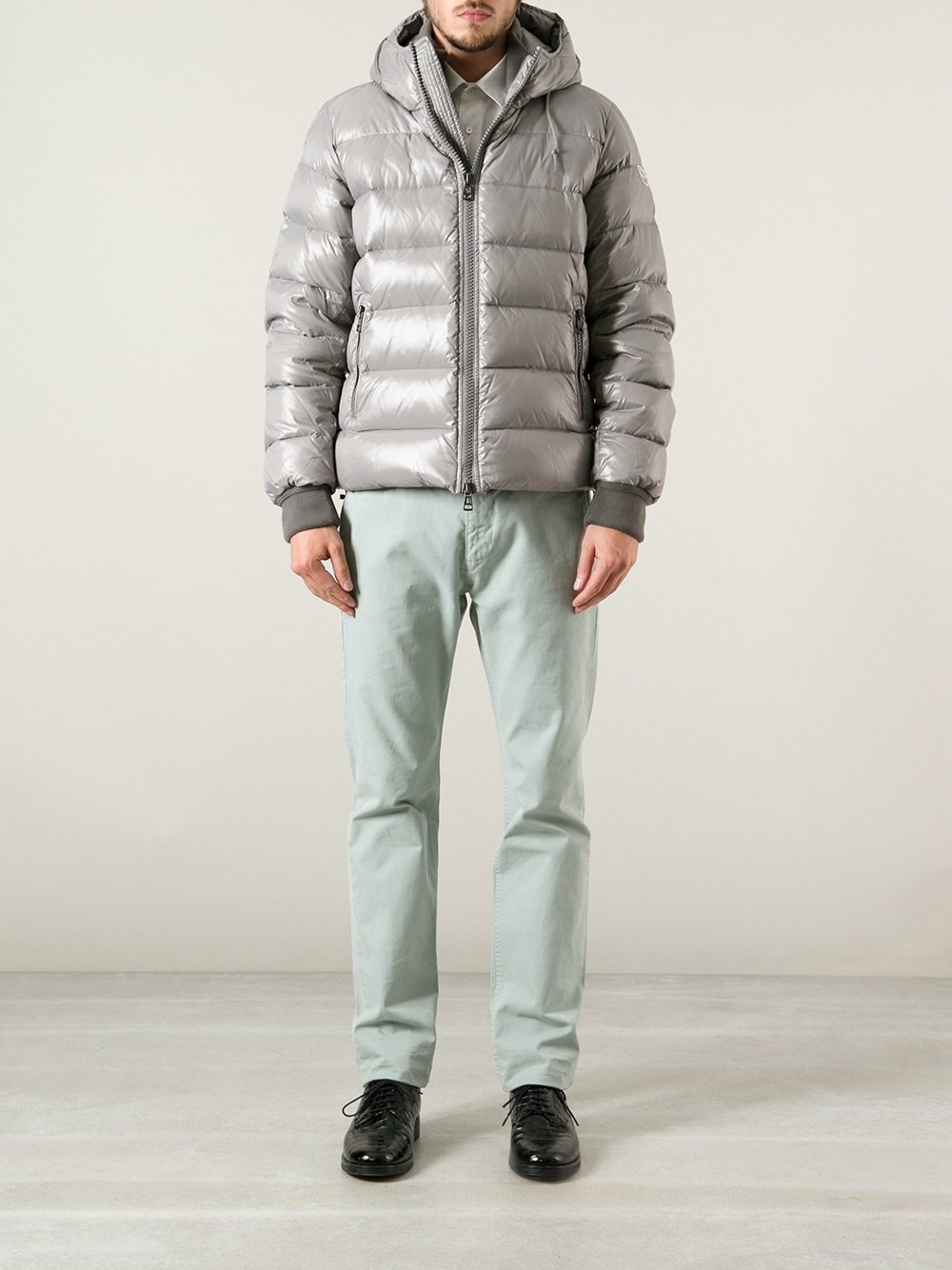 moncler jacket grey