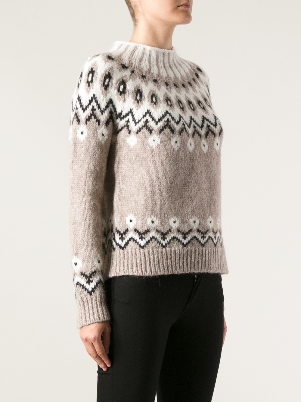 moncler fair isle sweater moncler fair isle sweater