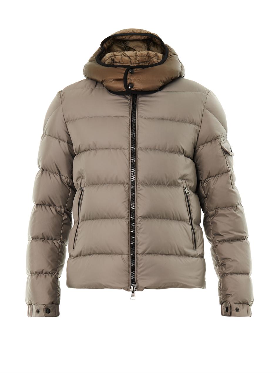 Moncler Hymalay Down Coat in Gray (GREY) | Lyst