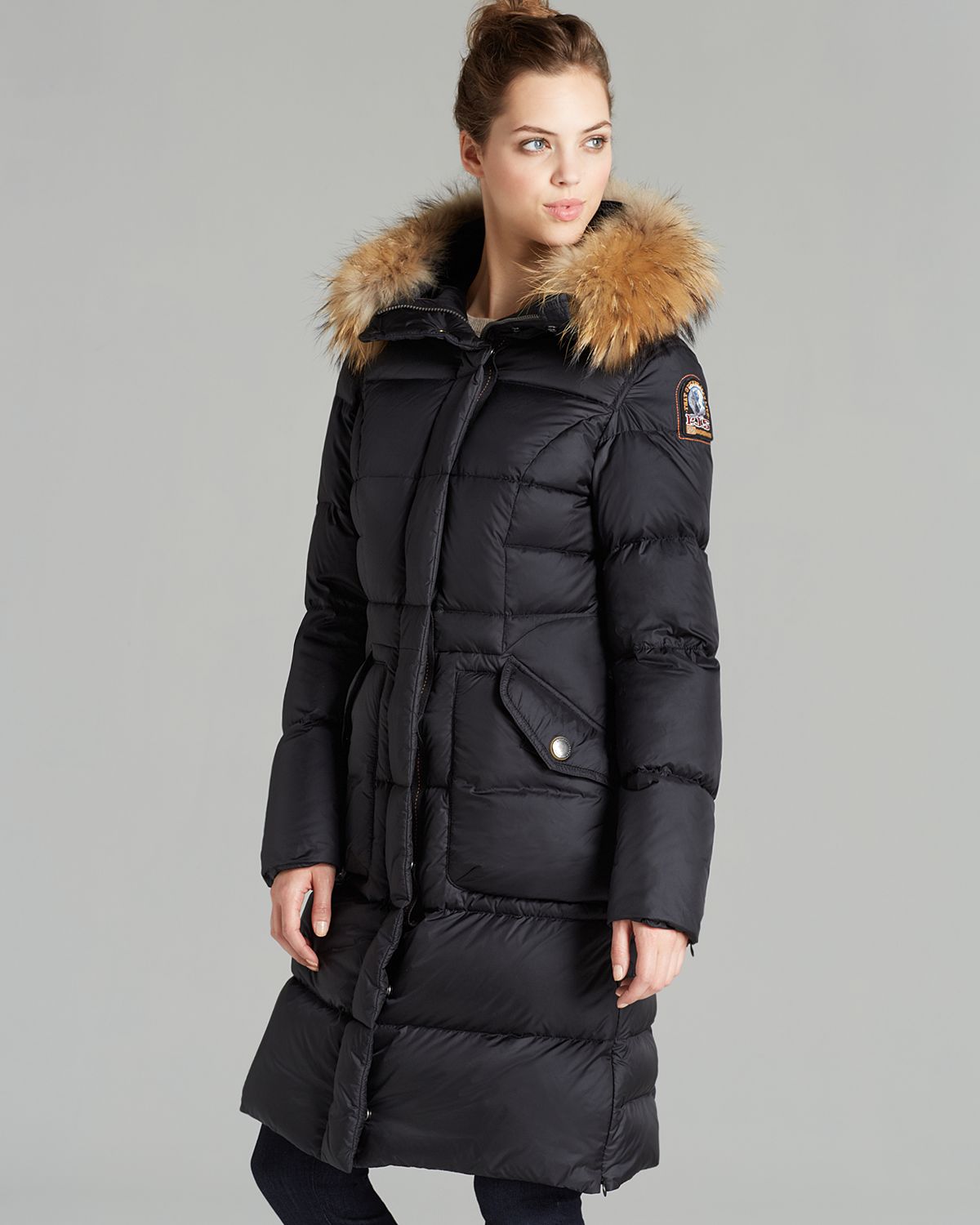 Black down coat Black down coat