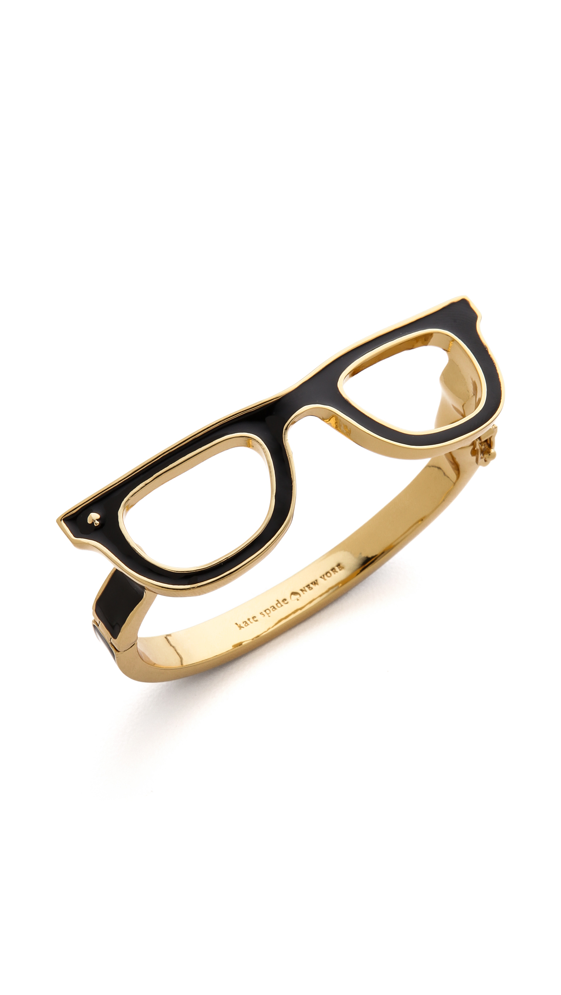Kate Spade Goreski Glasses Bangle Bracelet in Metallic Lyst