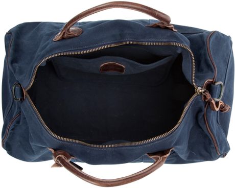 Polo Ralph Lauren Barrel Duffle Bag in Blue for Men (Navy) | Lyst