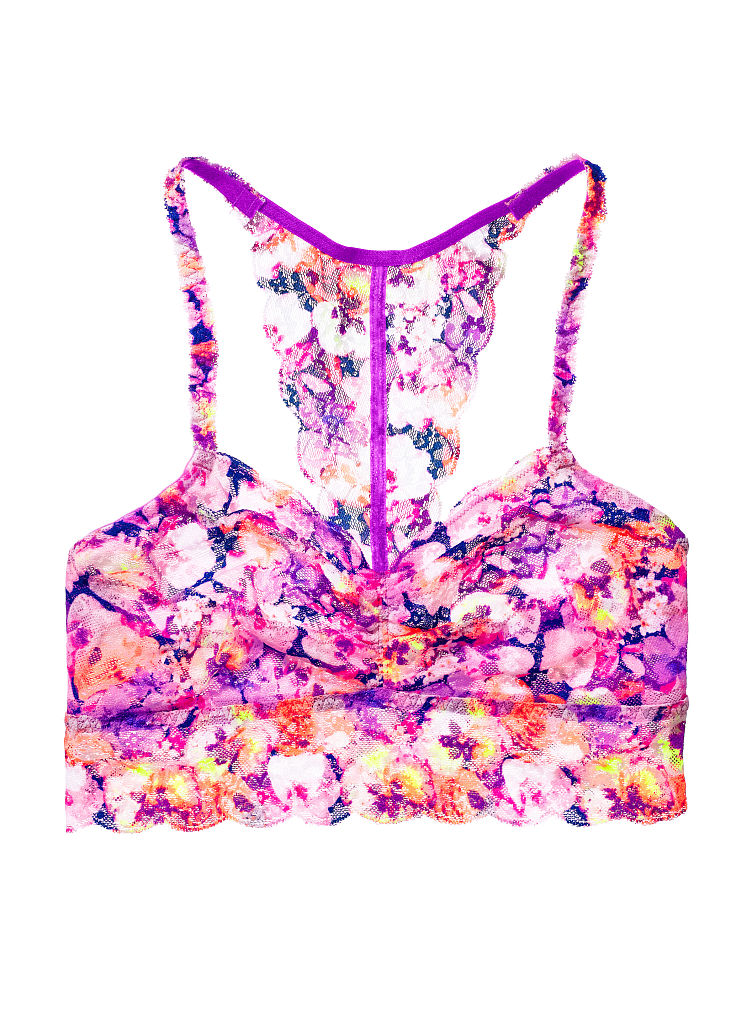 victoria secret floral bra top