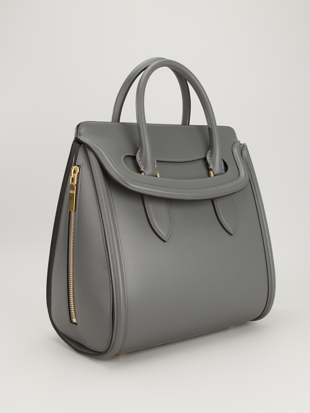 Lyst - Alexander Mcqueen Heroine Tote in Gray