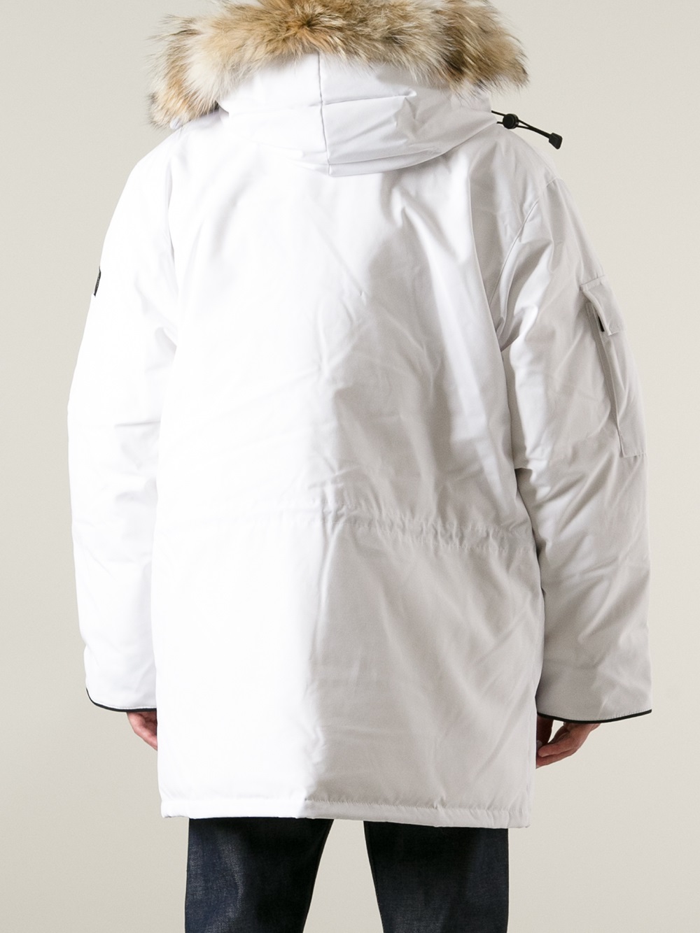 Canada Goose Padded Jacket In White For Men Lyst