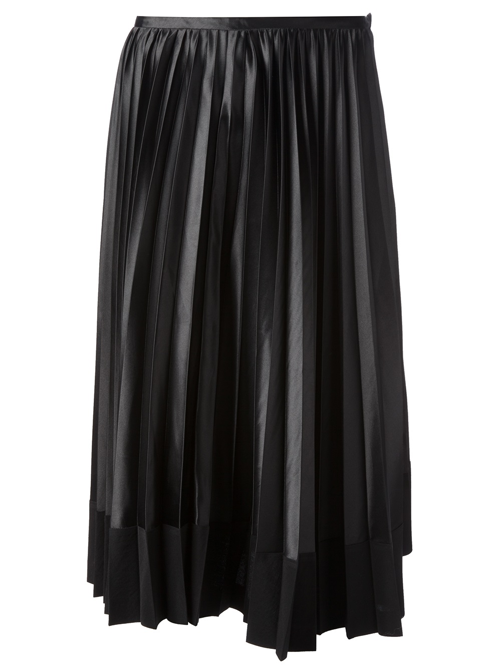 Comme des Garçons Pleated Skirt in Black - Lyst