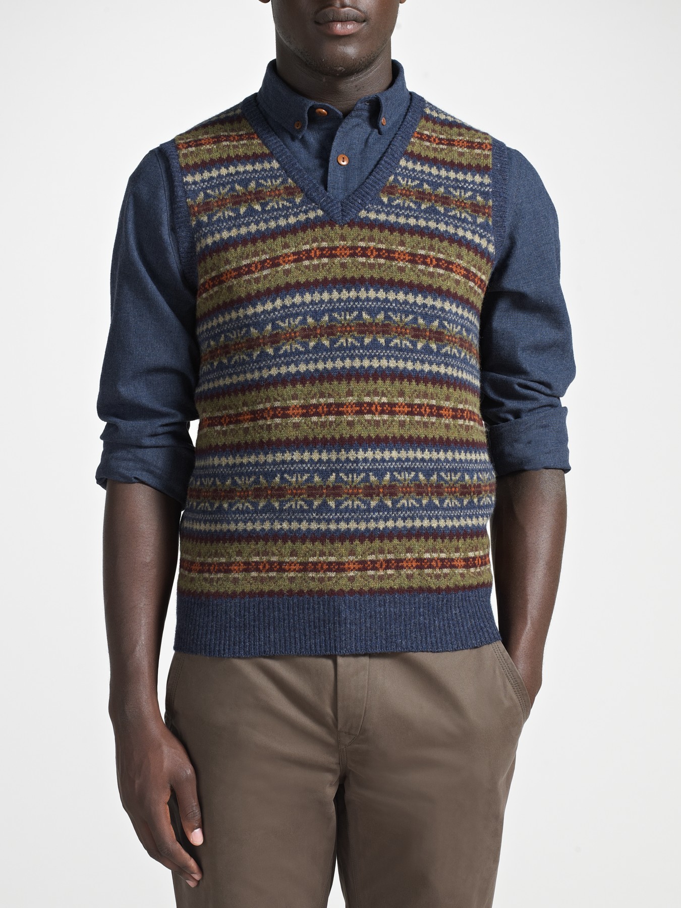 gant sweater vest