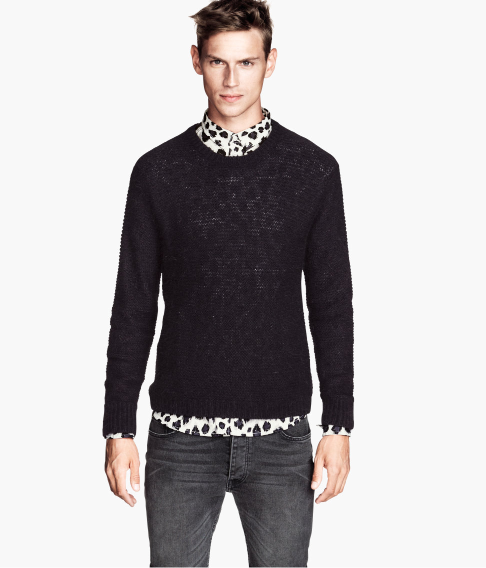 h&m knitwear mens