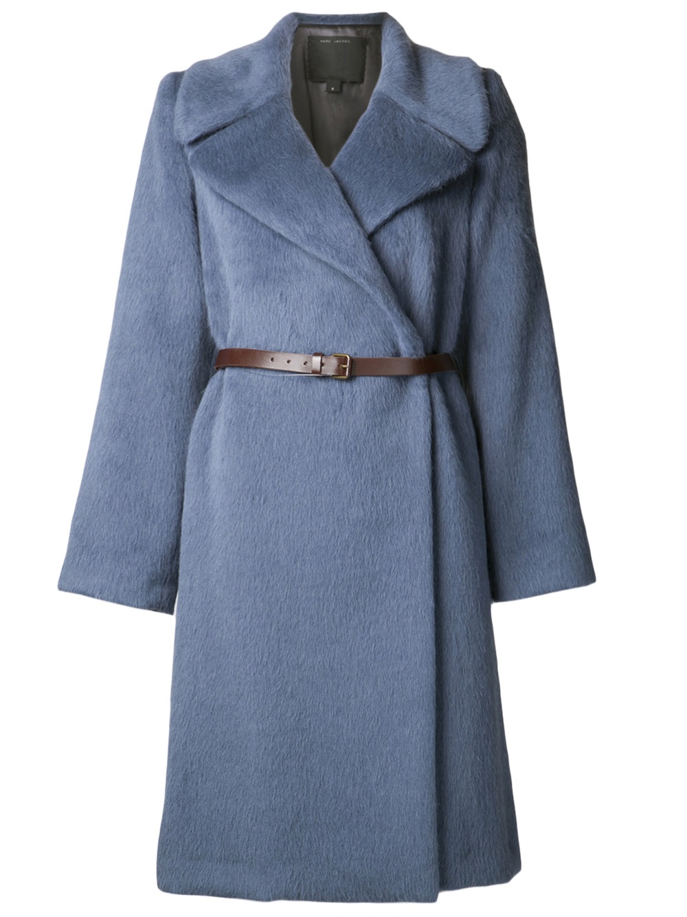 Lyst Marc Jacobs Wrap Coat in Blue