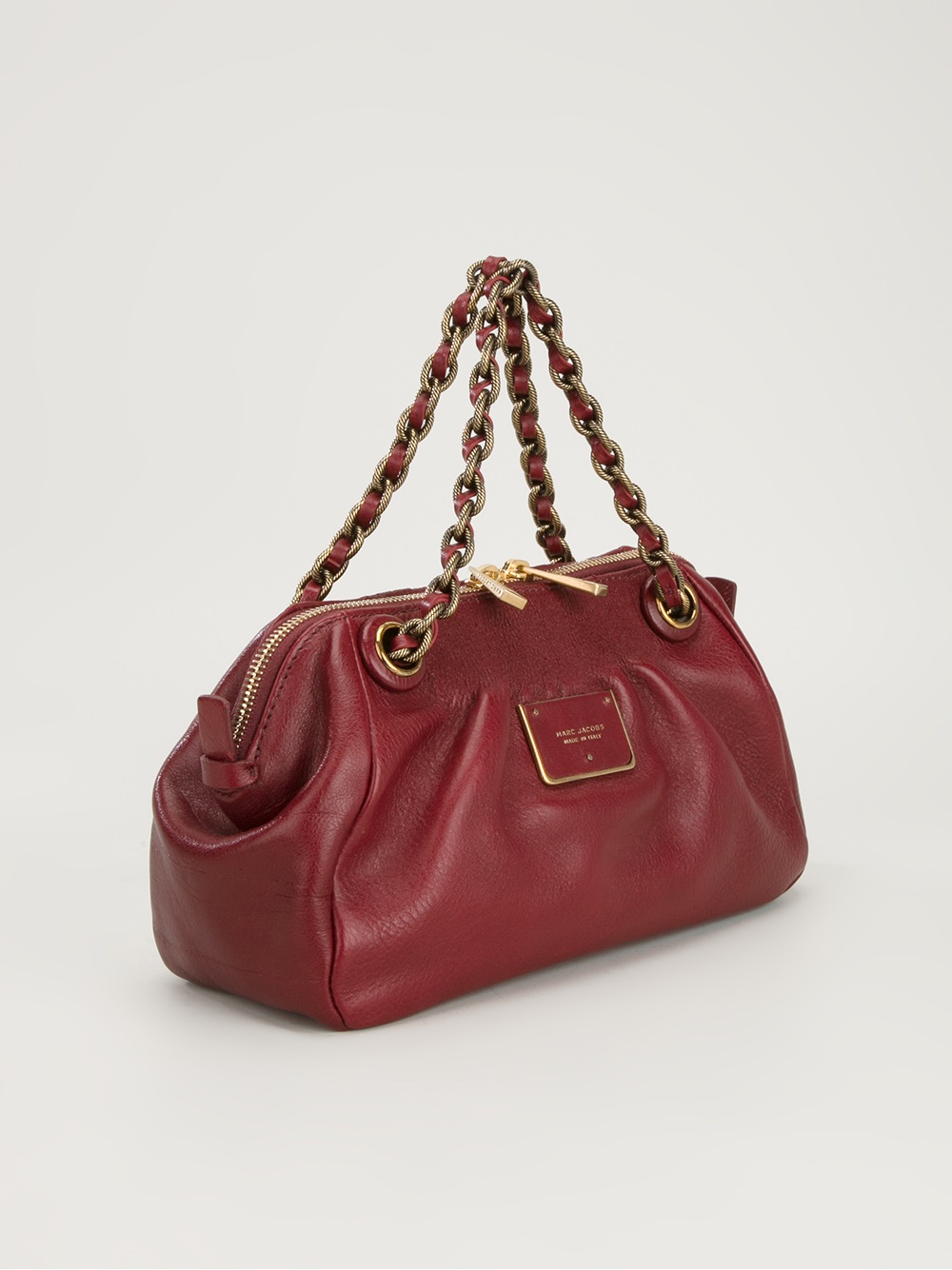 Marc Jacobs Chain Strap Shoulder Bag in Red - Lyst
