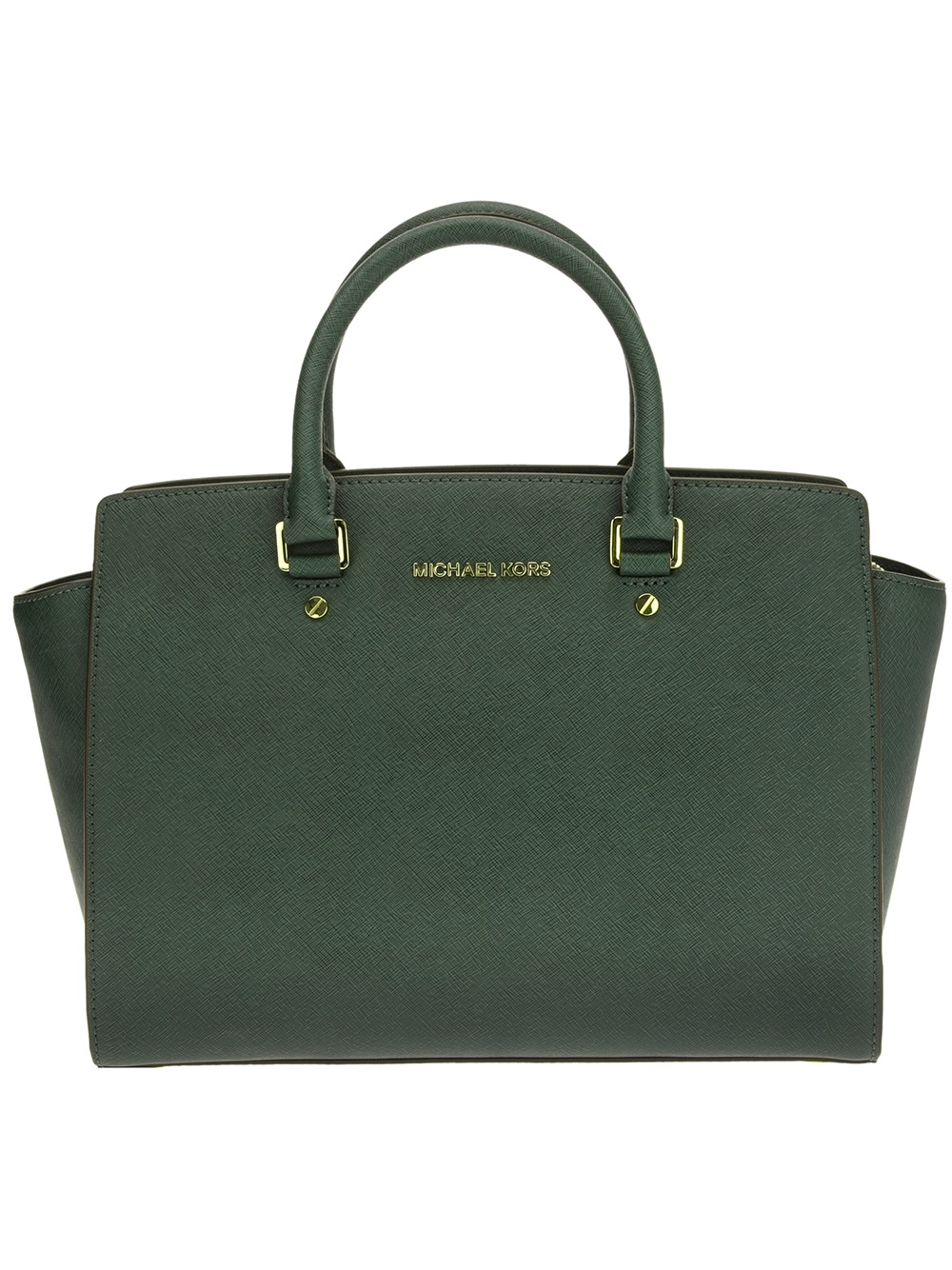 Lyst Michael Michael Kors Selma Tote Bag in Green