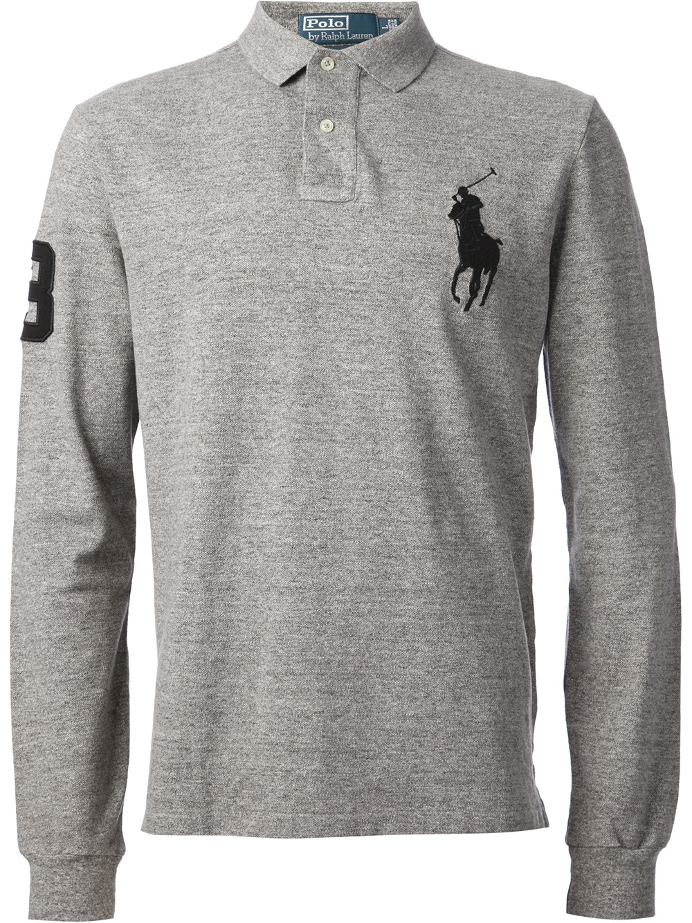 grey ralph lauren polo shirt