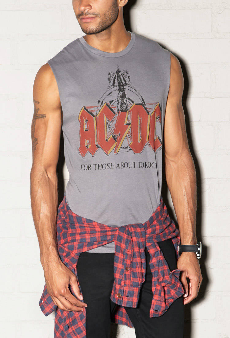 ac dc sleeveless shirt