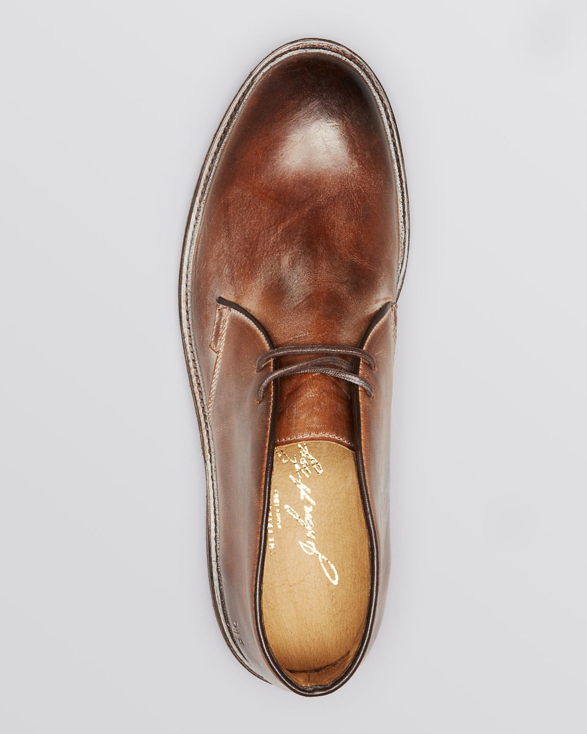 Lyst - Frye James Leather Chukka Boots in Brown for Men