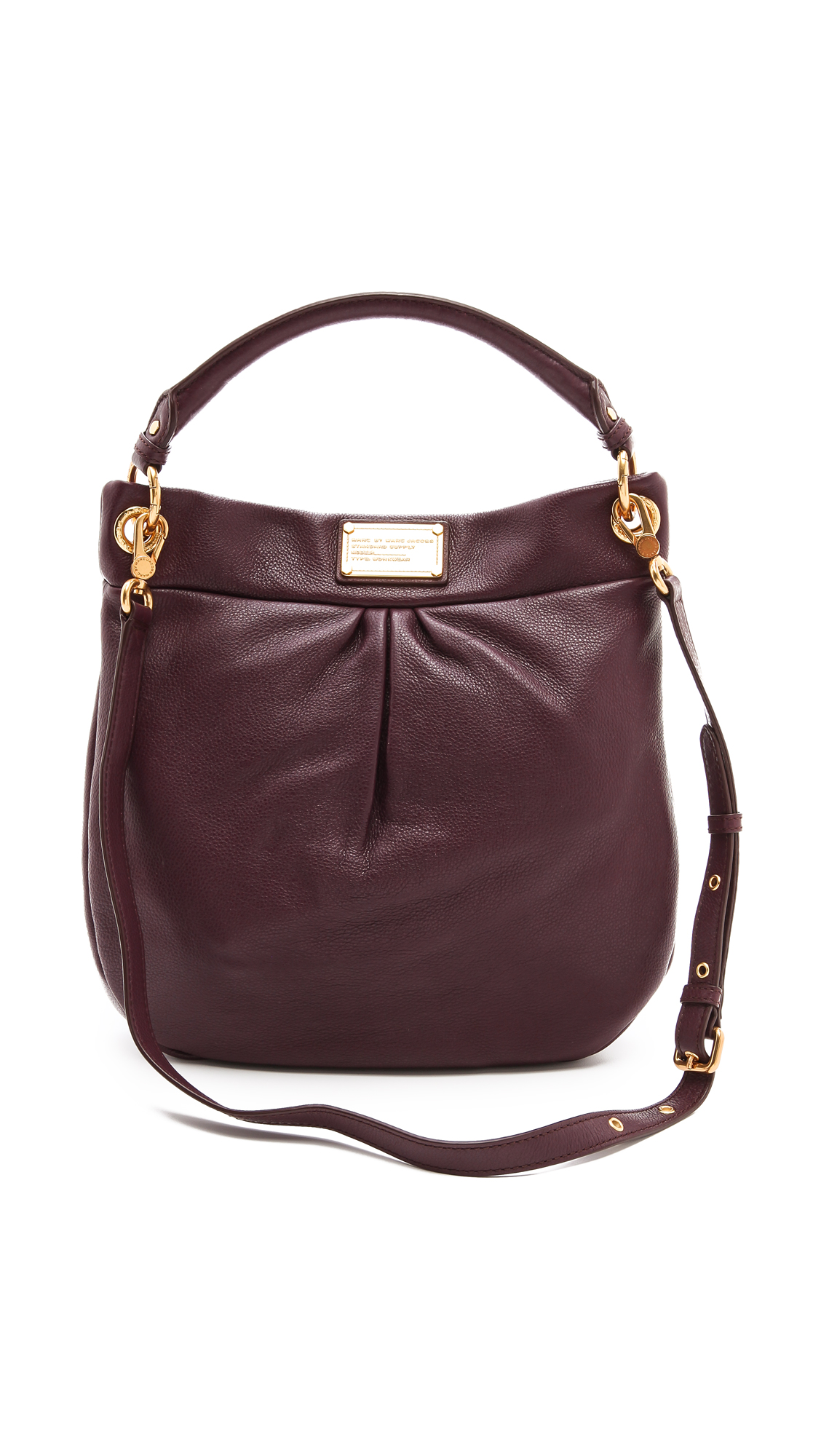 Marc By Marc Jacobs Classic Q Hillier Hobo in Brown | Lyst