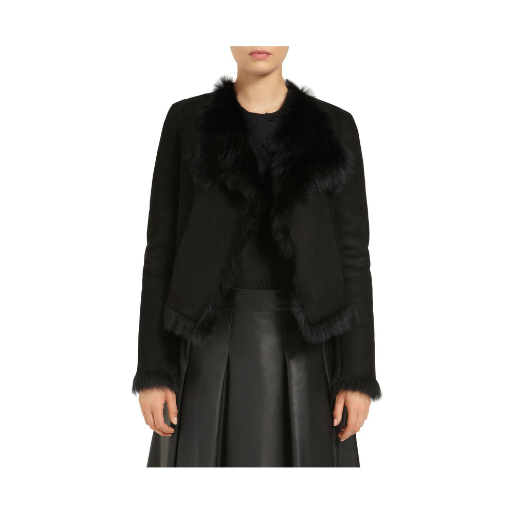 Lyst - Mulberry Winter Waistcoat Jacket in Black