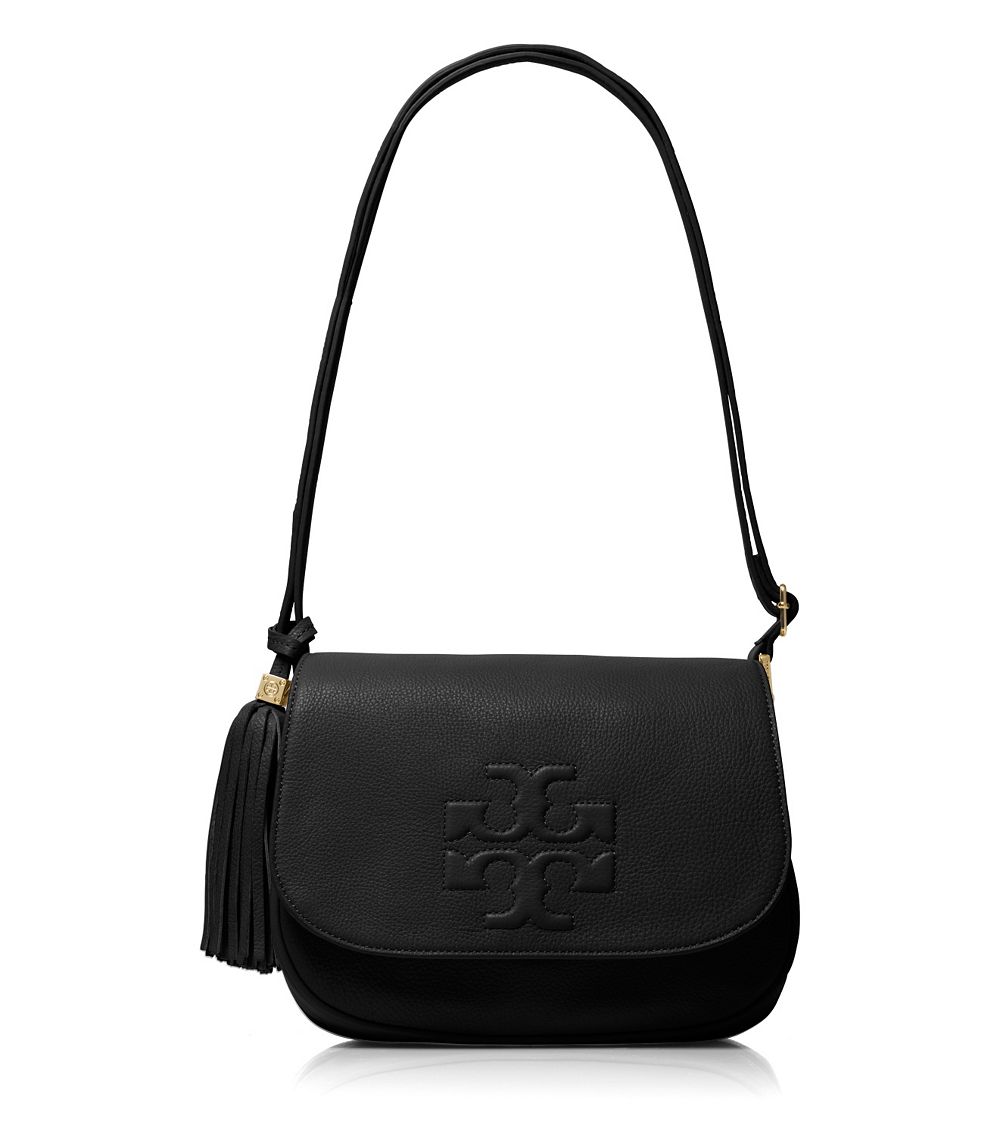 Lyst Tory Burch Thea Crossbody in Black