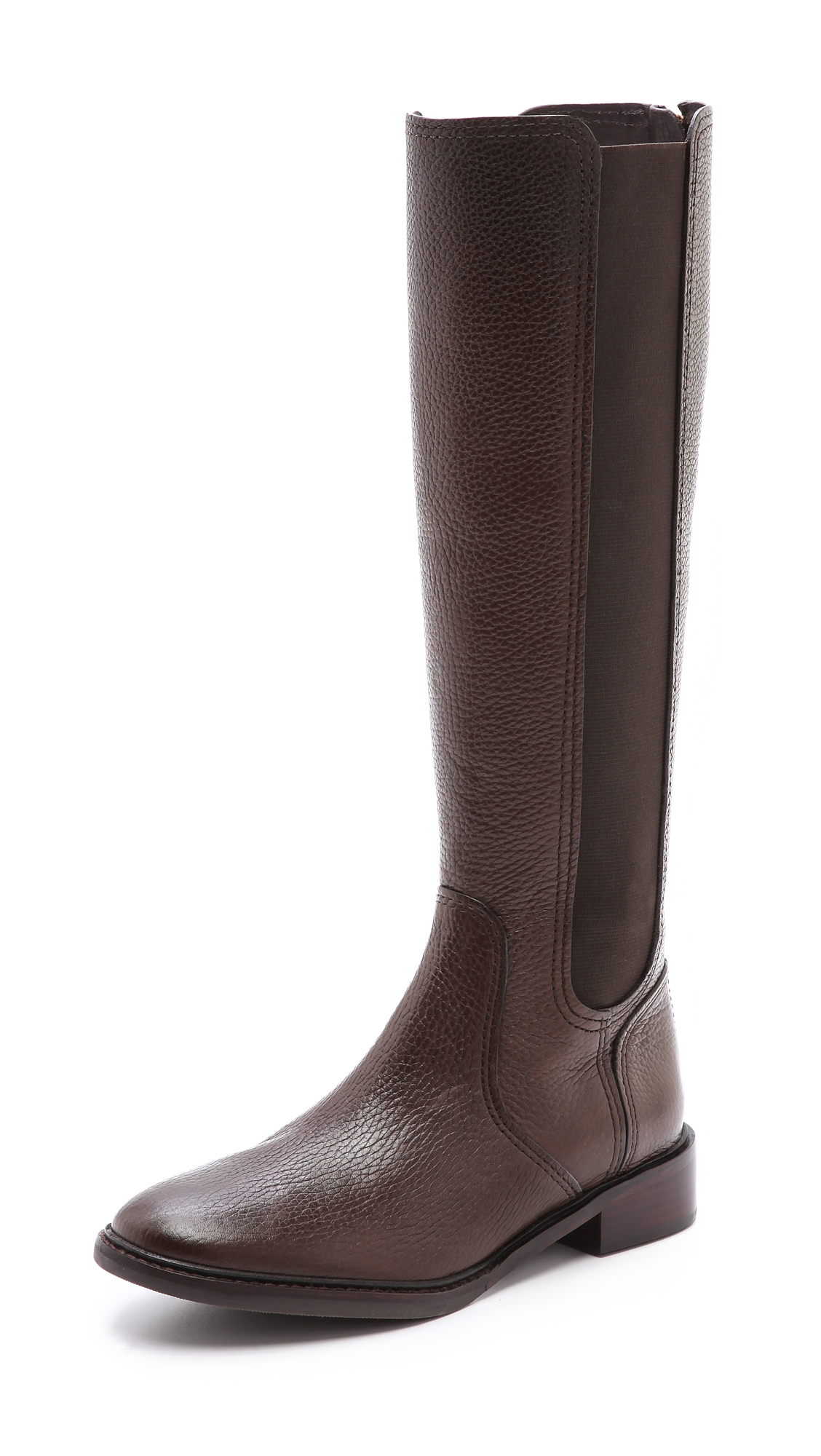tory burch boots brown