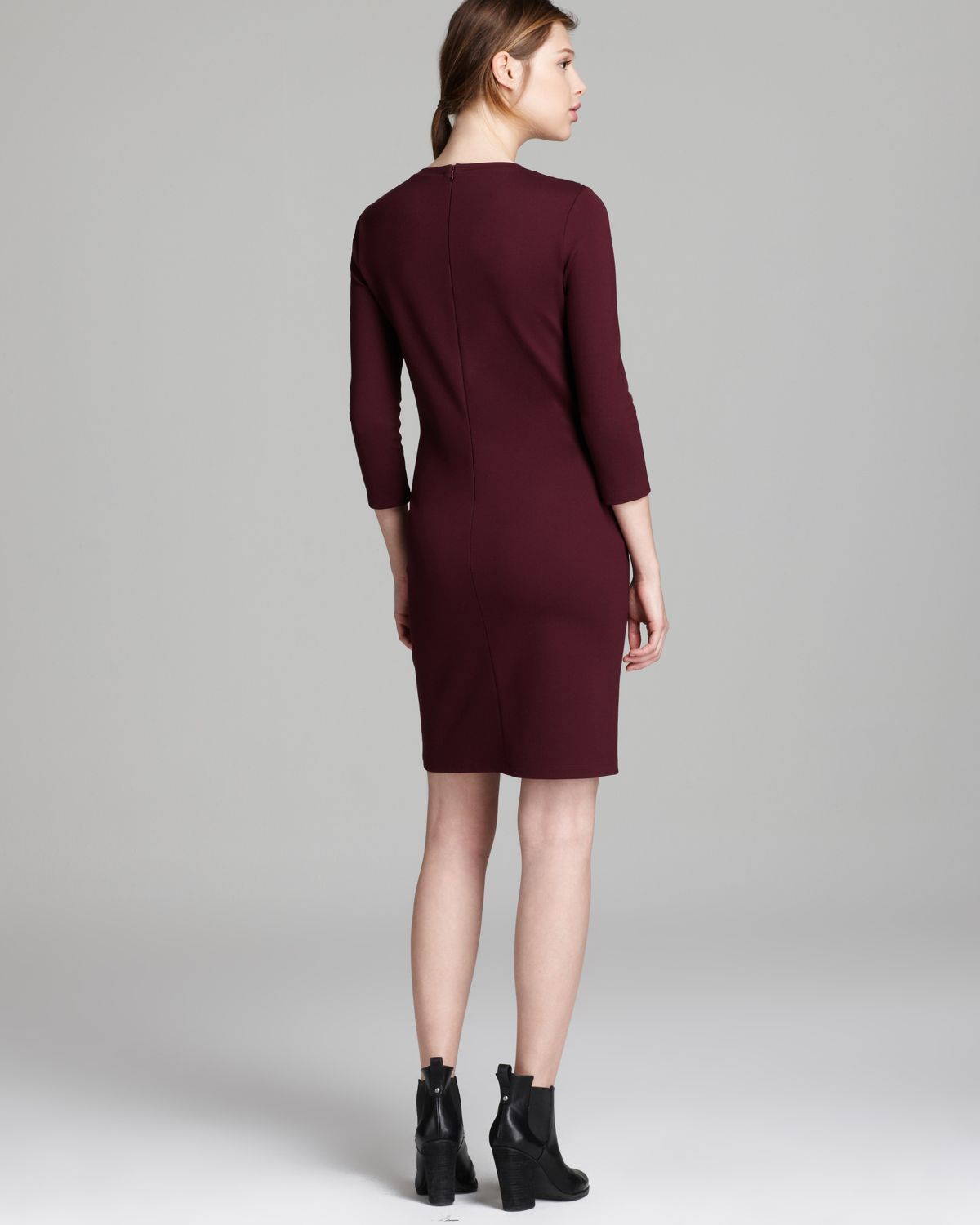 Weekend Max Mara Provino Jersey Lace Top Dress ( Size L ) | eBay