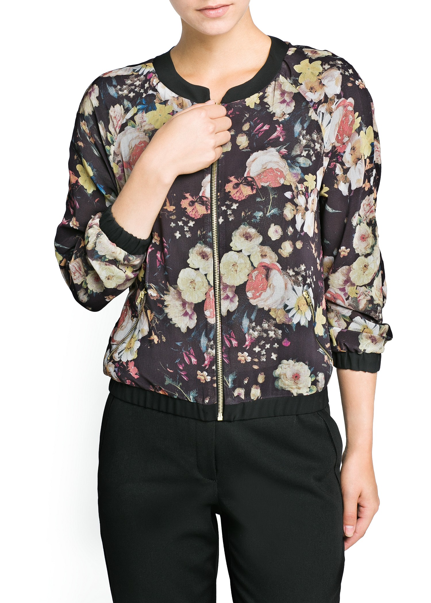 bomber jacket mango
