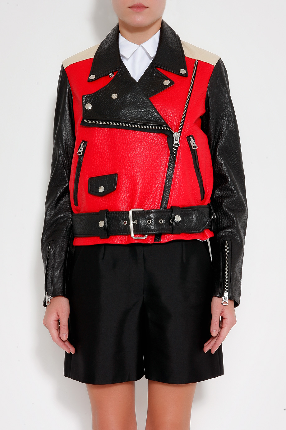 Acne Leather Biker Jacket