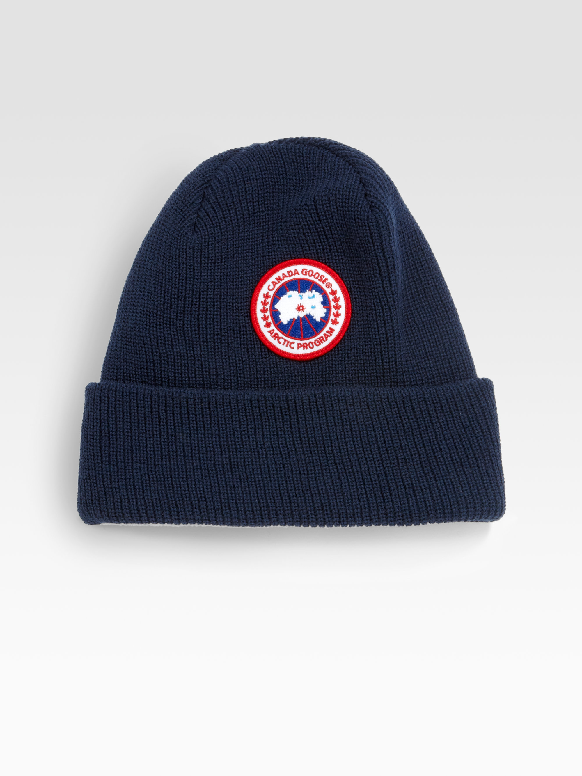 canada goose wool cap