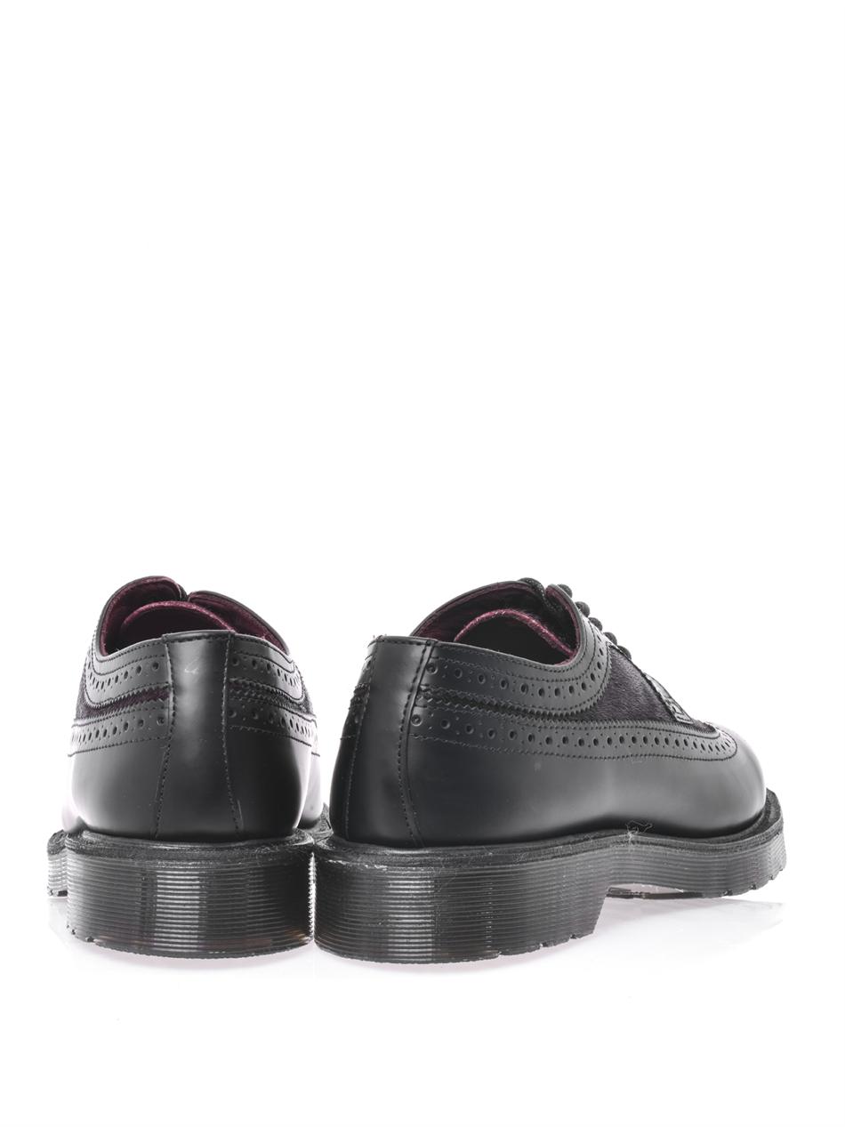 dr martens burgundy brogues