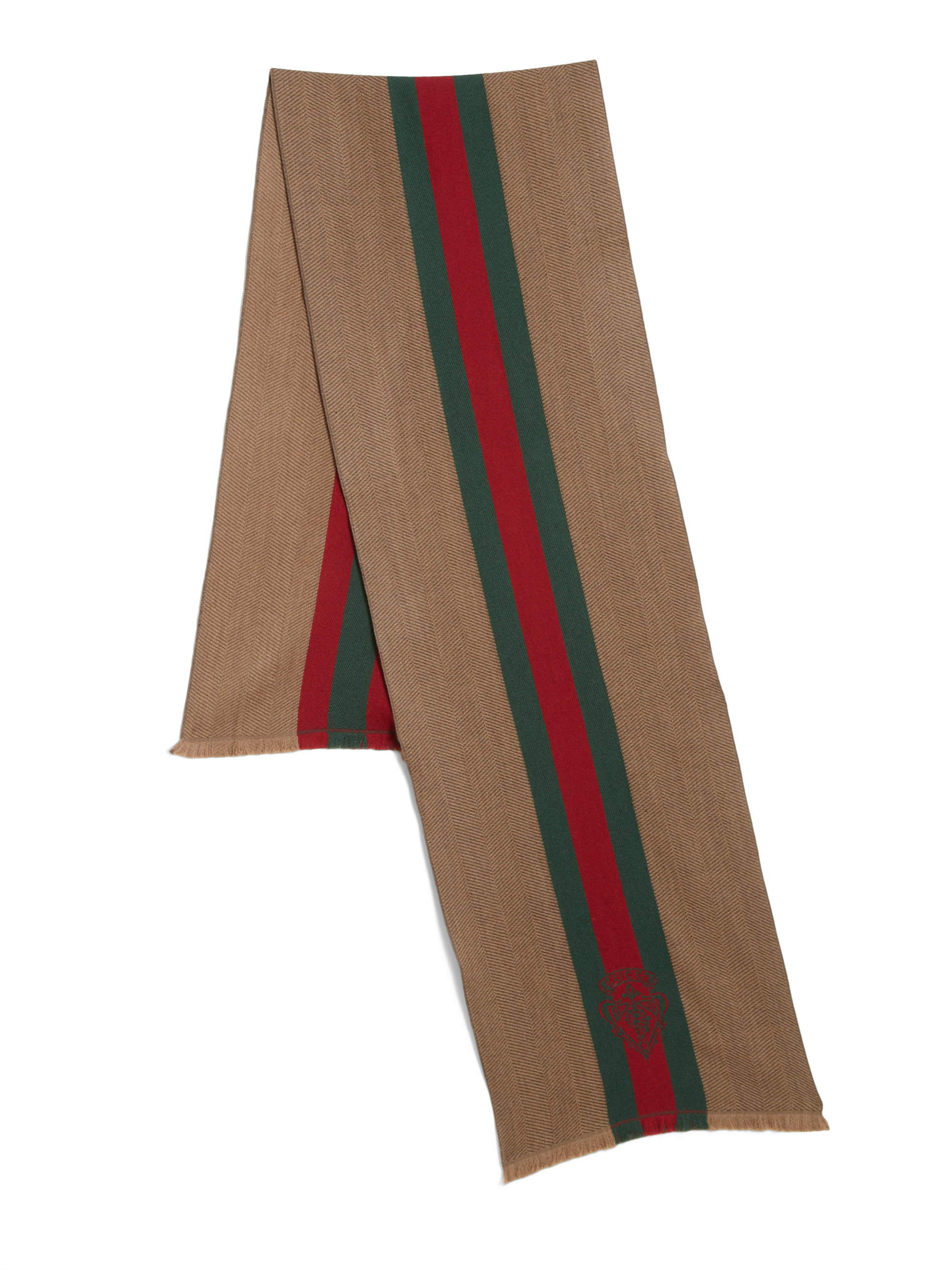 gucci stripe scarf