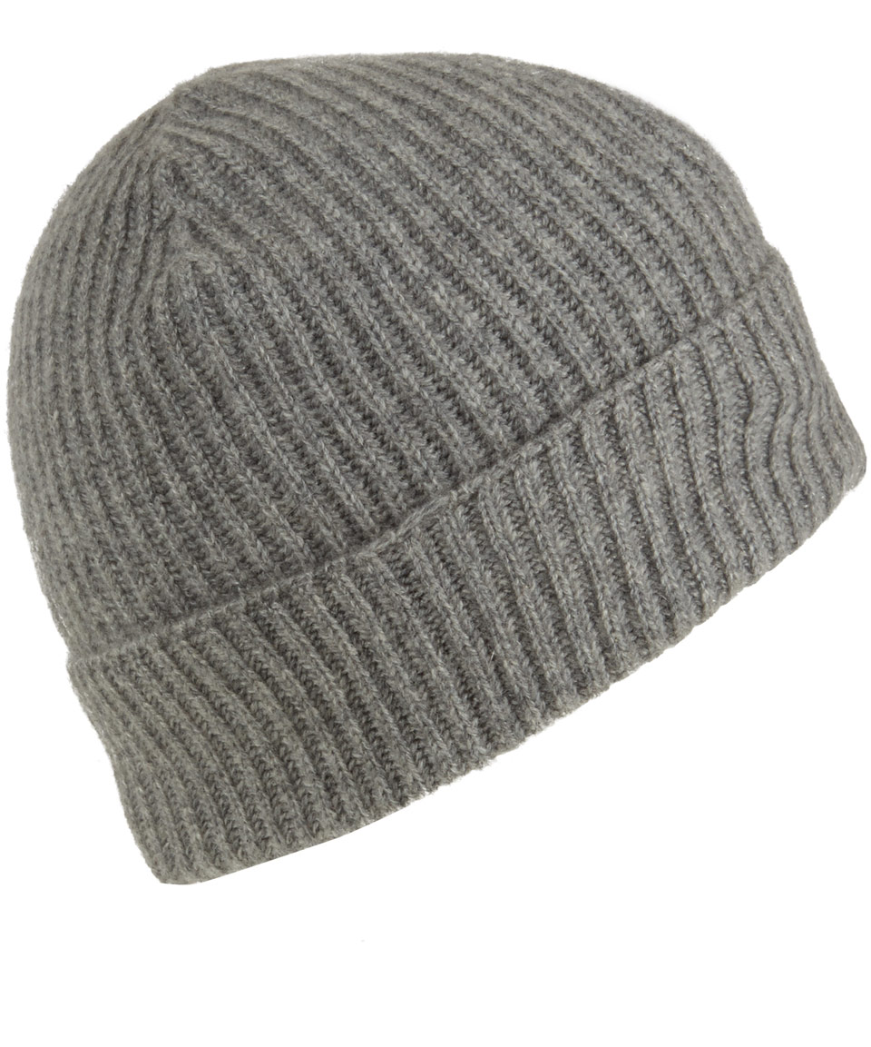 mens cashmere beanie hat