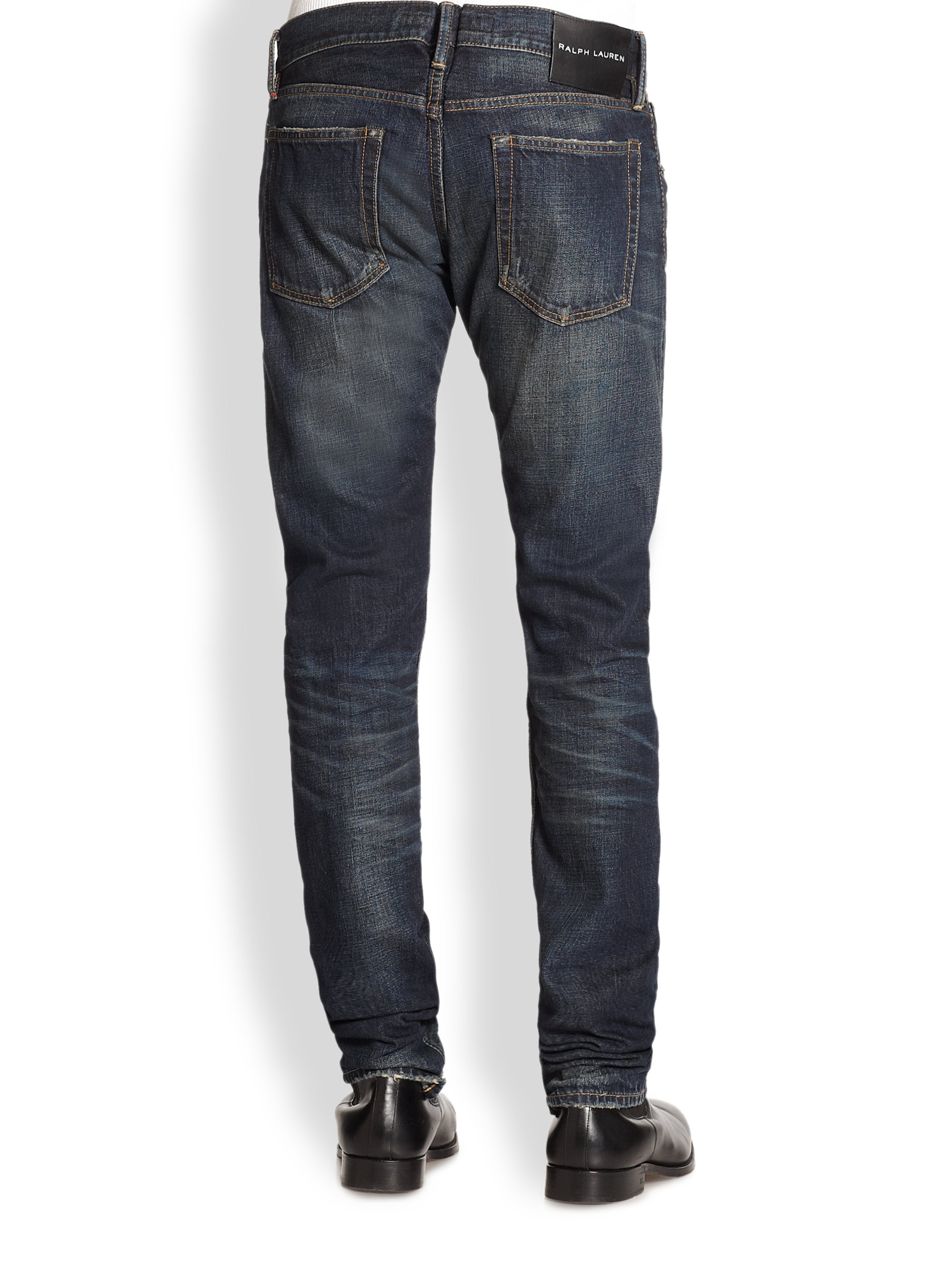 Ralph Lauren Straightfit Prospectorwash Jeans in Blue for Men Lyst