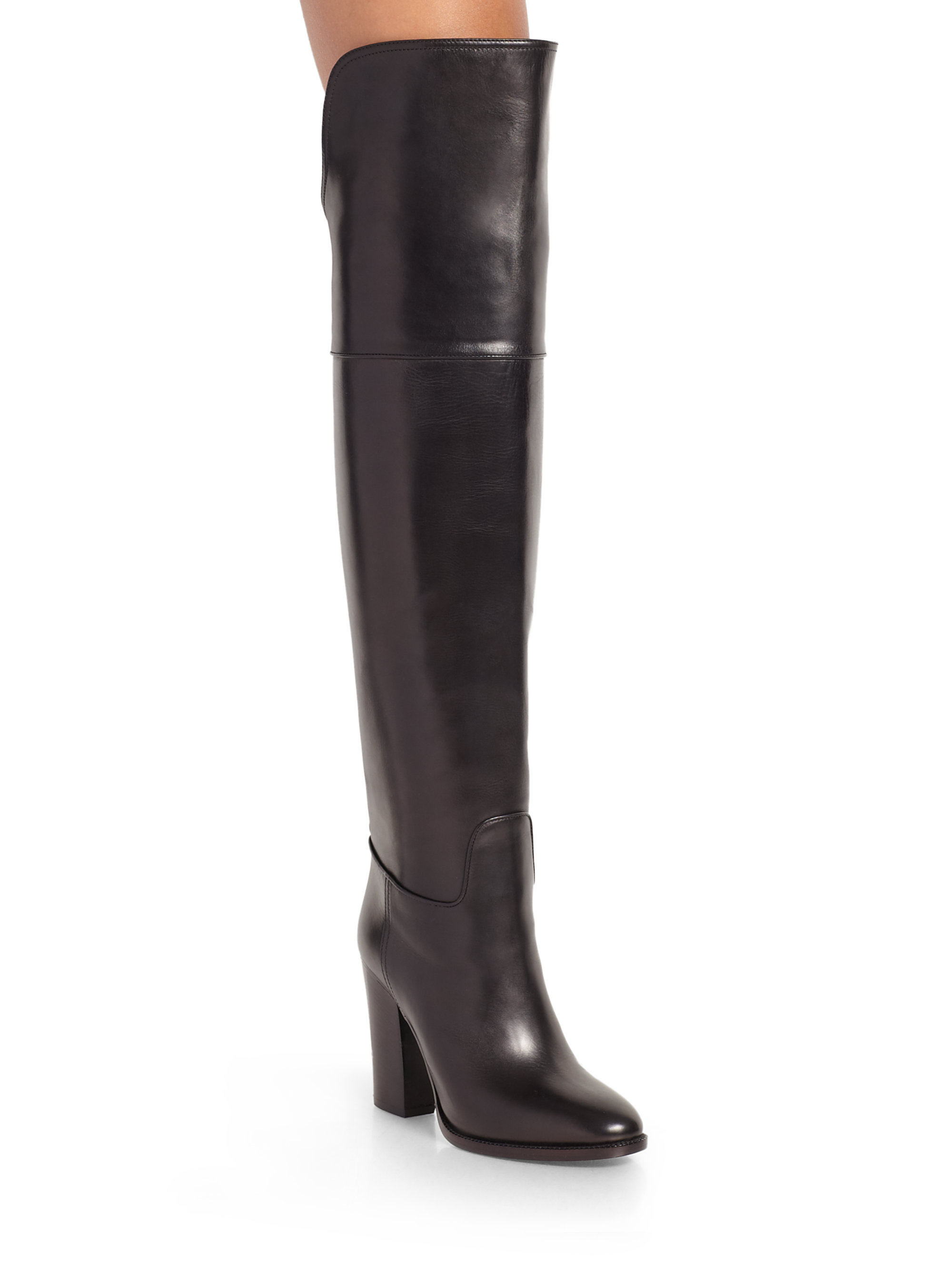 ralph lauren womens leather boots