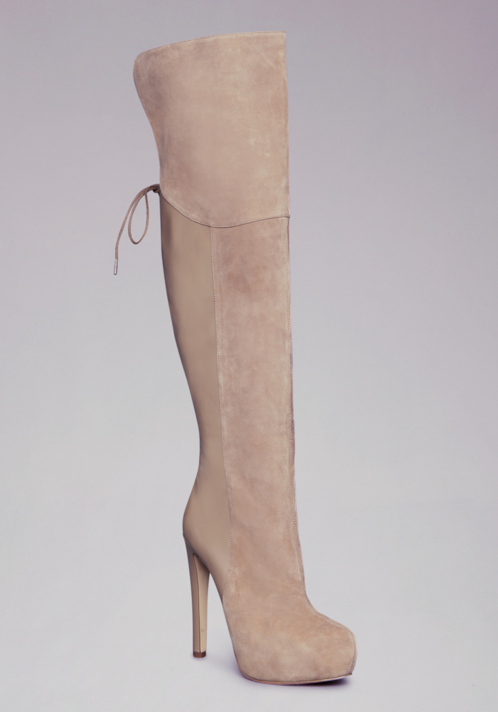 bebe boots over the knee