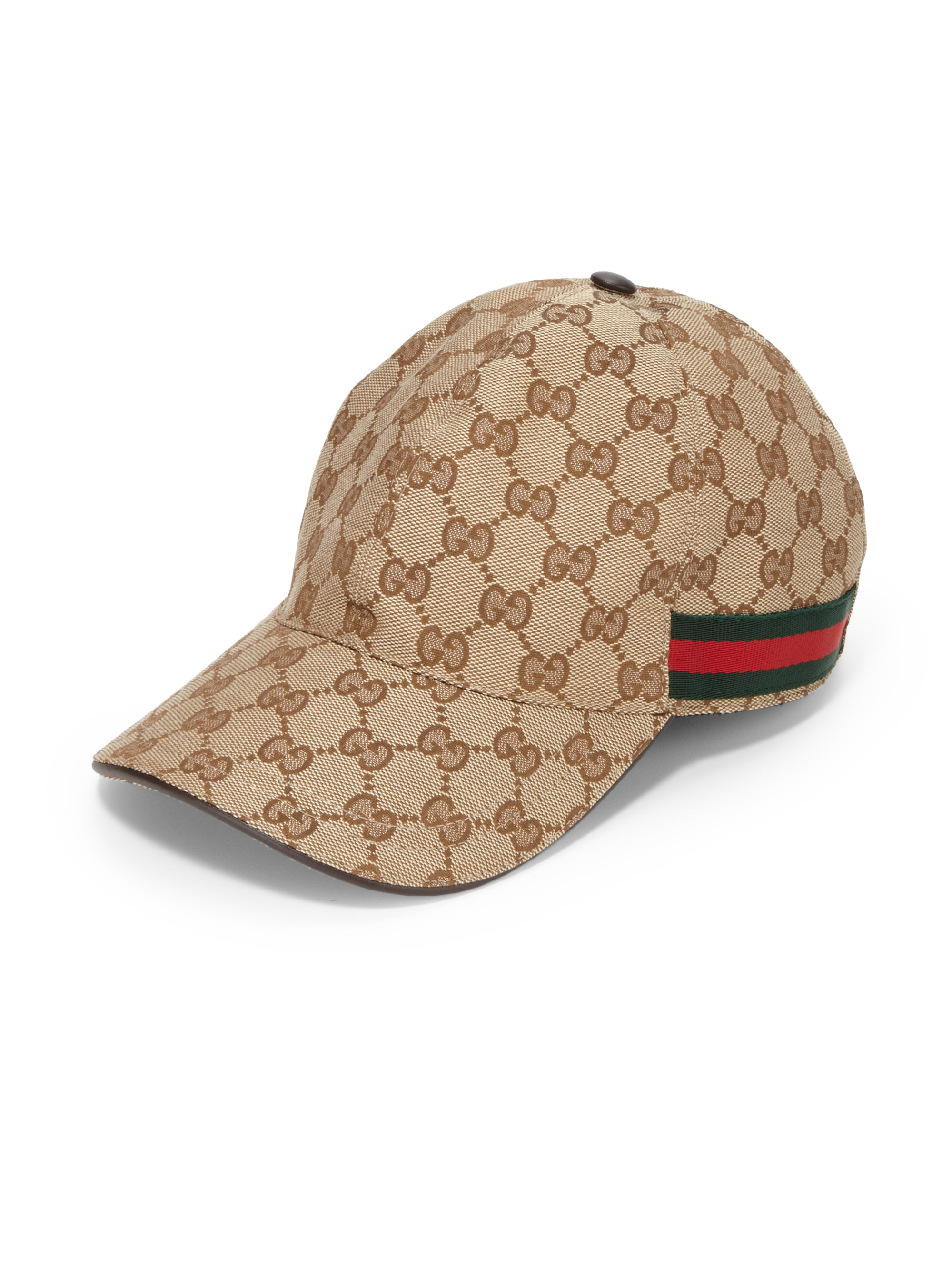 tan gucci hat