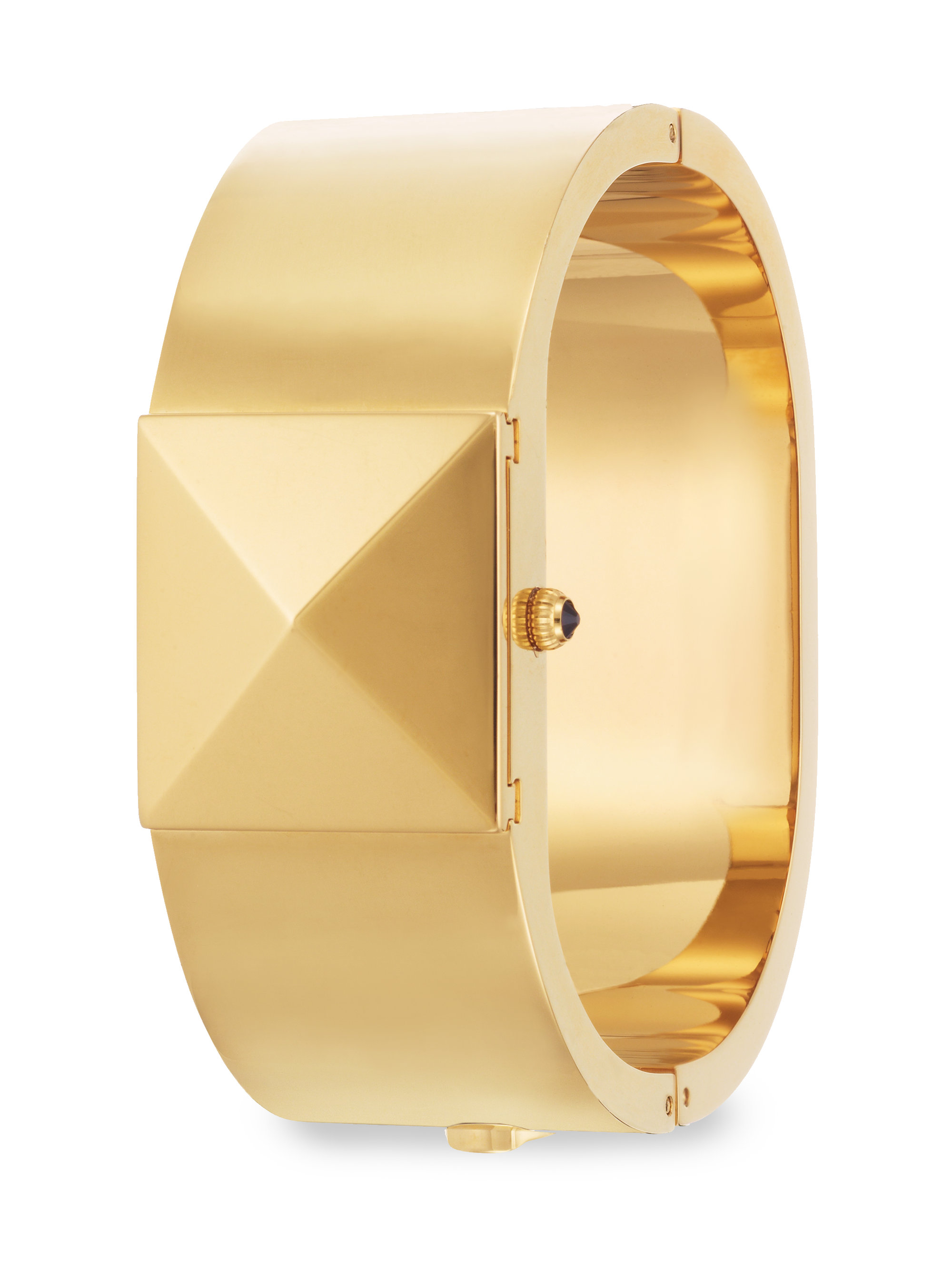 Hidden Face Pyramid Bangle Bracelet Watch Hidden Face Pyramid Bangle Bracelet Watch