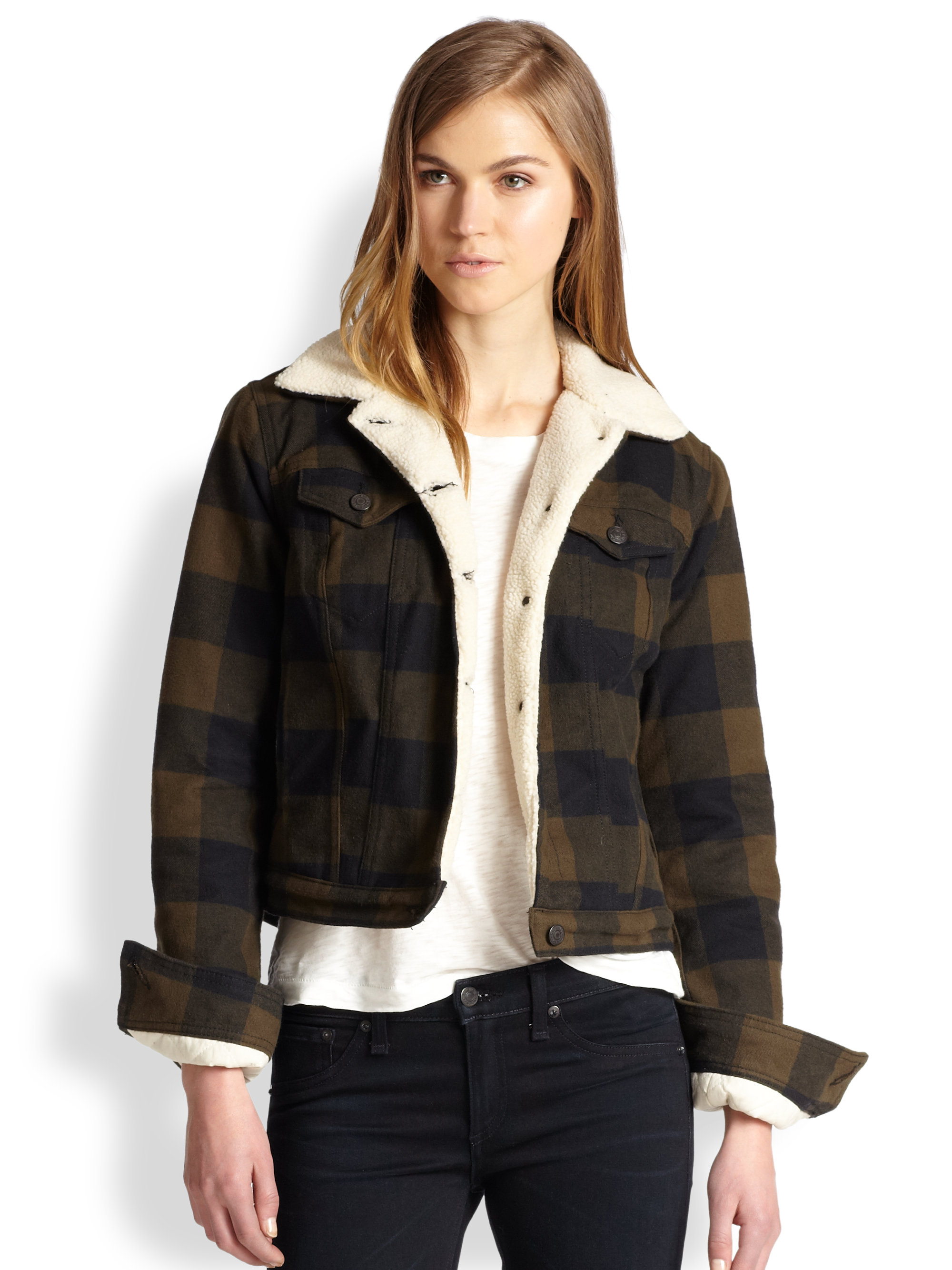 rag and bone plaid jacket