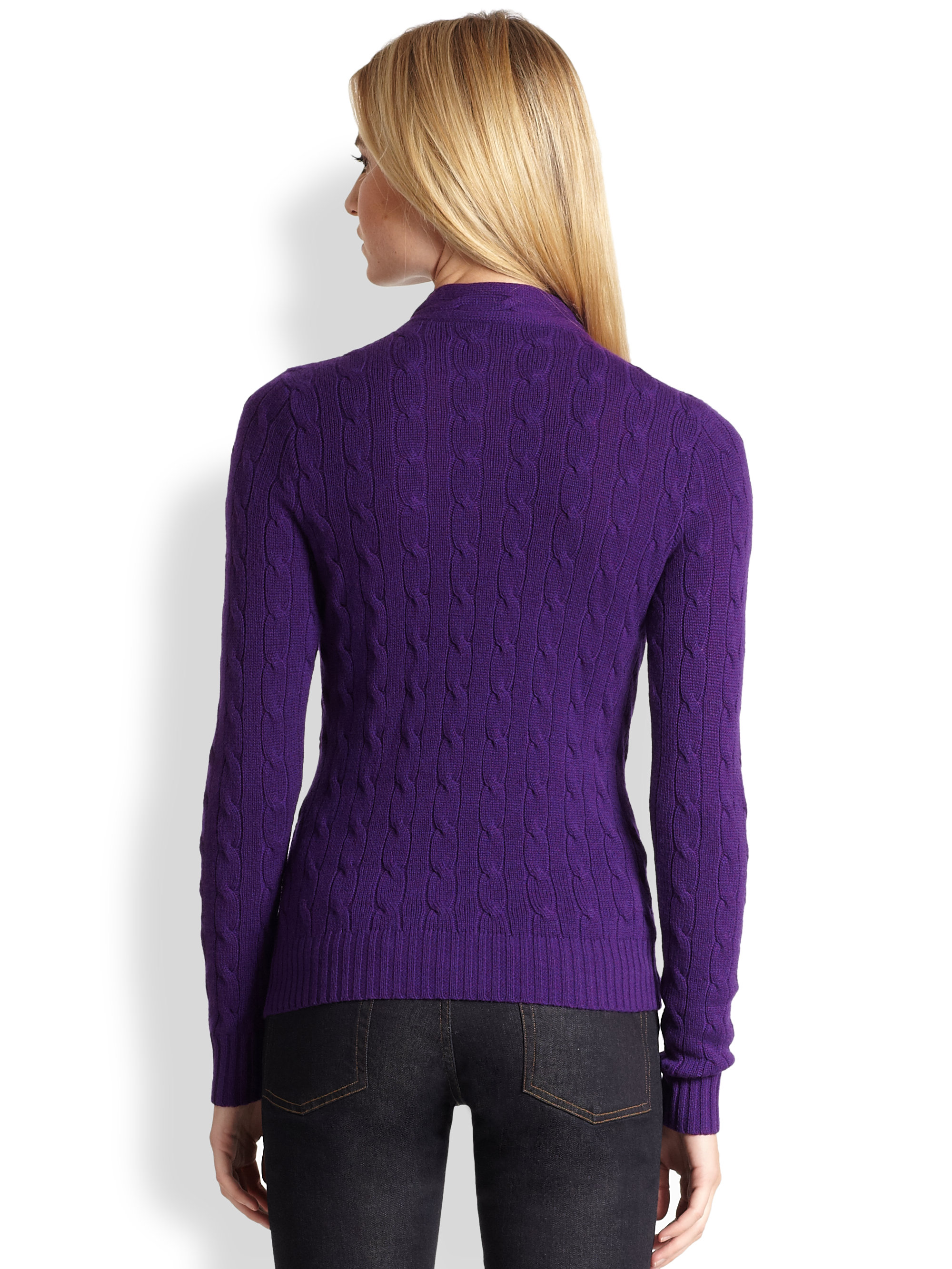 ralph lauren purple jumper