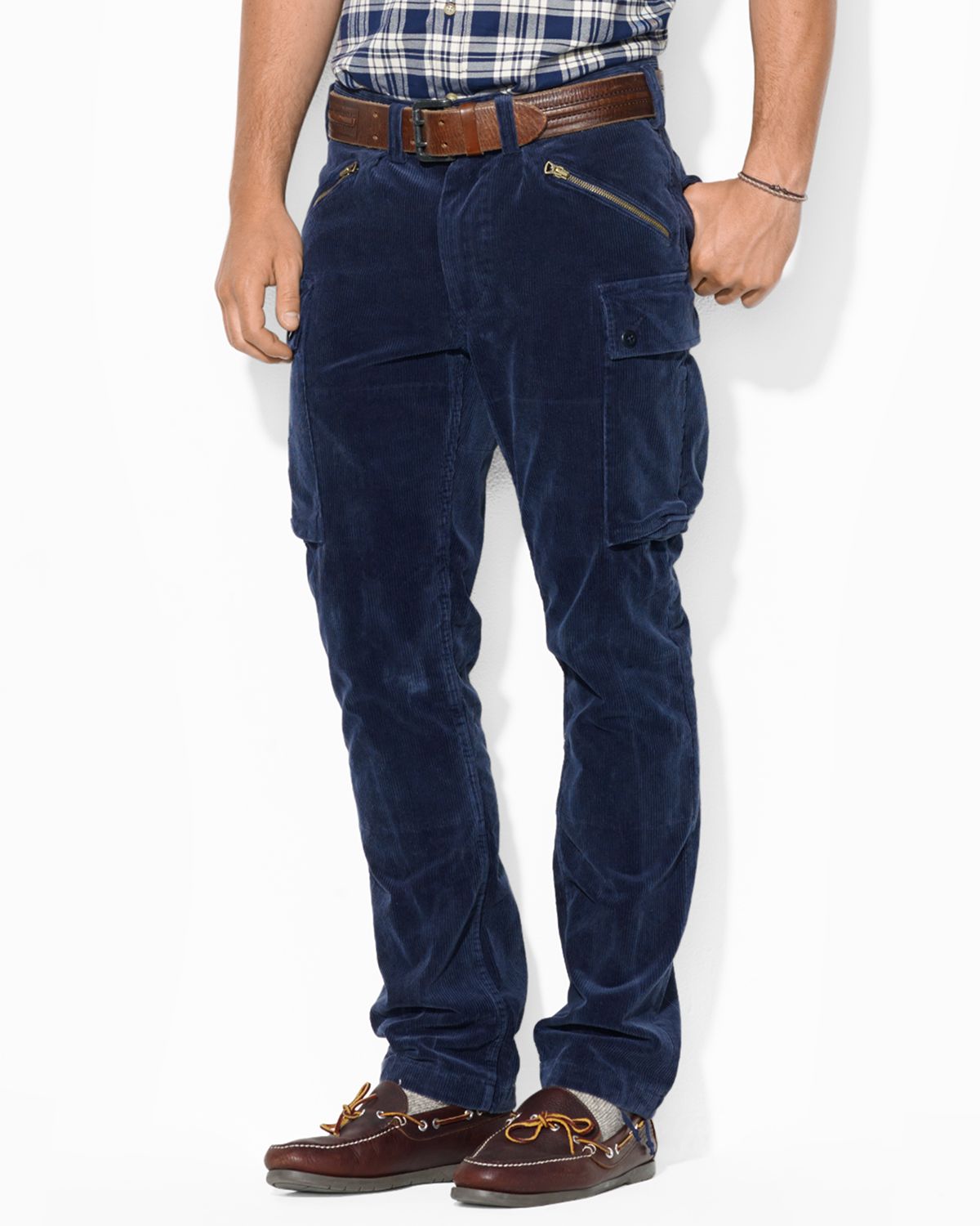 polo corduroy cargo