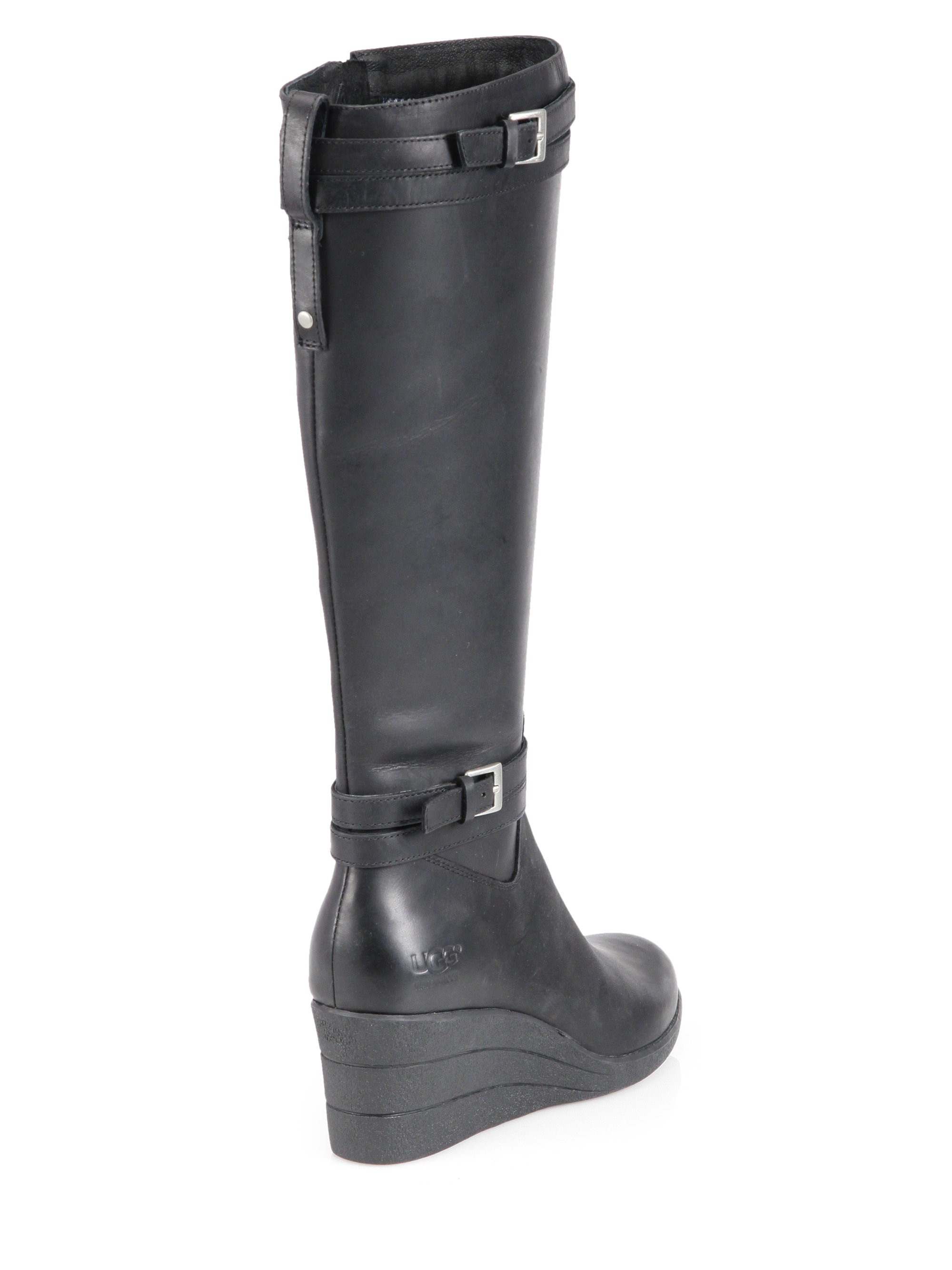 ugg wedge knee high boots