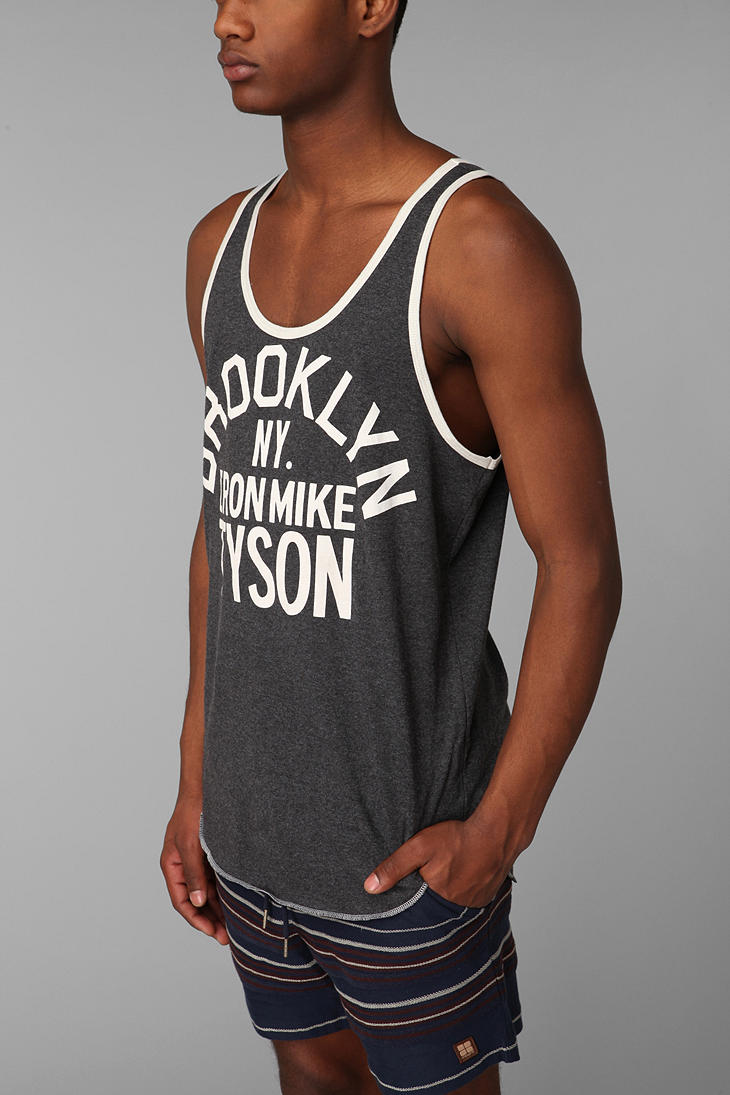 Urban Outfitters Brooklyn Iron Mike Tyson Tank Top in Black for Men | Lyst