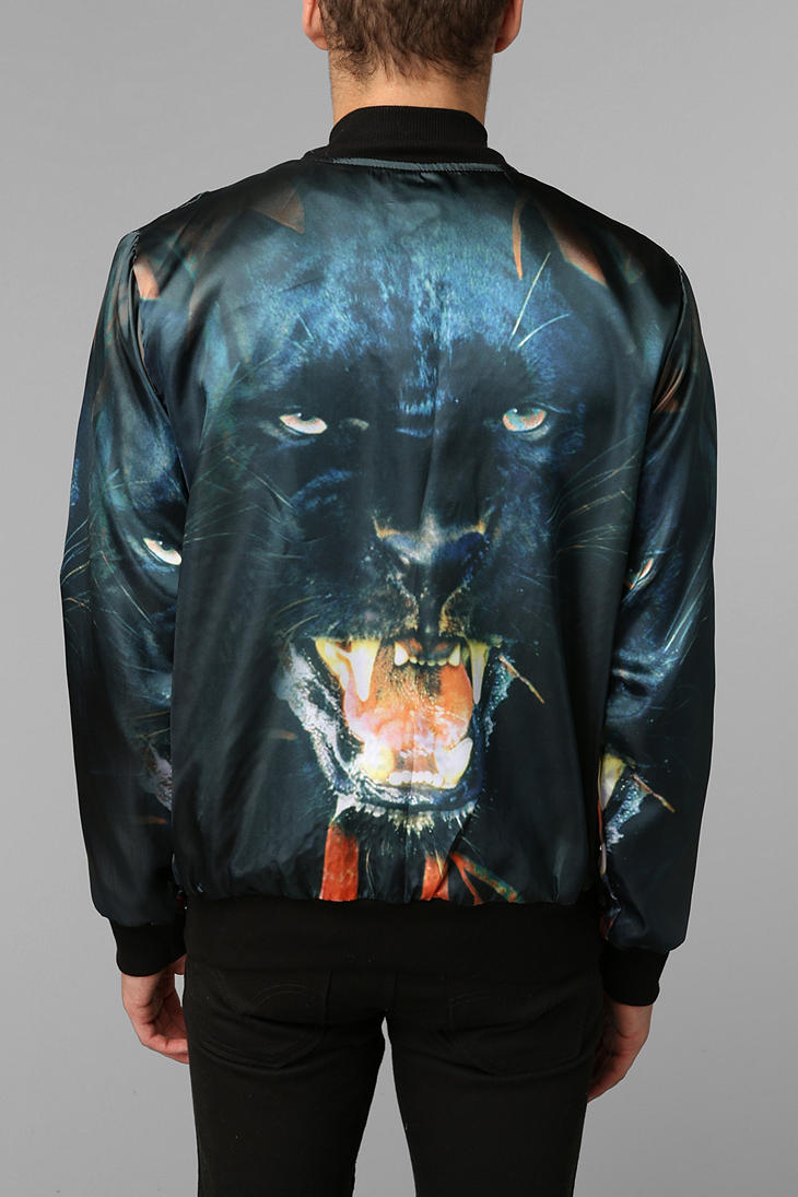 black panther bomber jacket