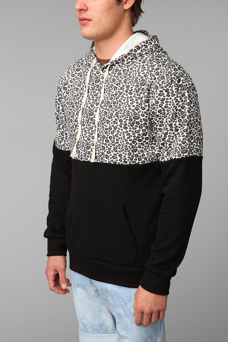 mens cheetah hoodie