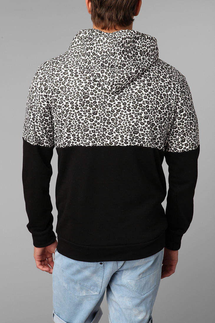 mens cheetah hoodie