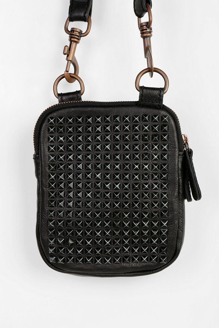 Urban Outfitters Liebeskind Berlin Tibby Studded Crossbody Bag in Black