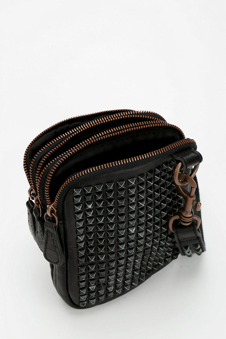 Urban Outfitters Liebeskind Berlin Tibby Studded Crossbody Bag in Black