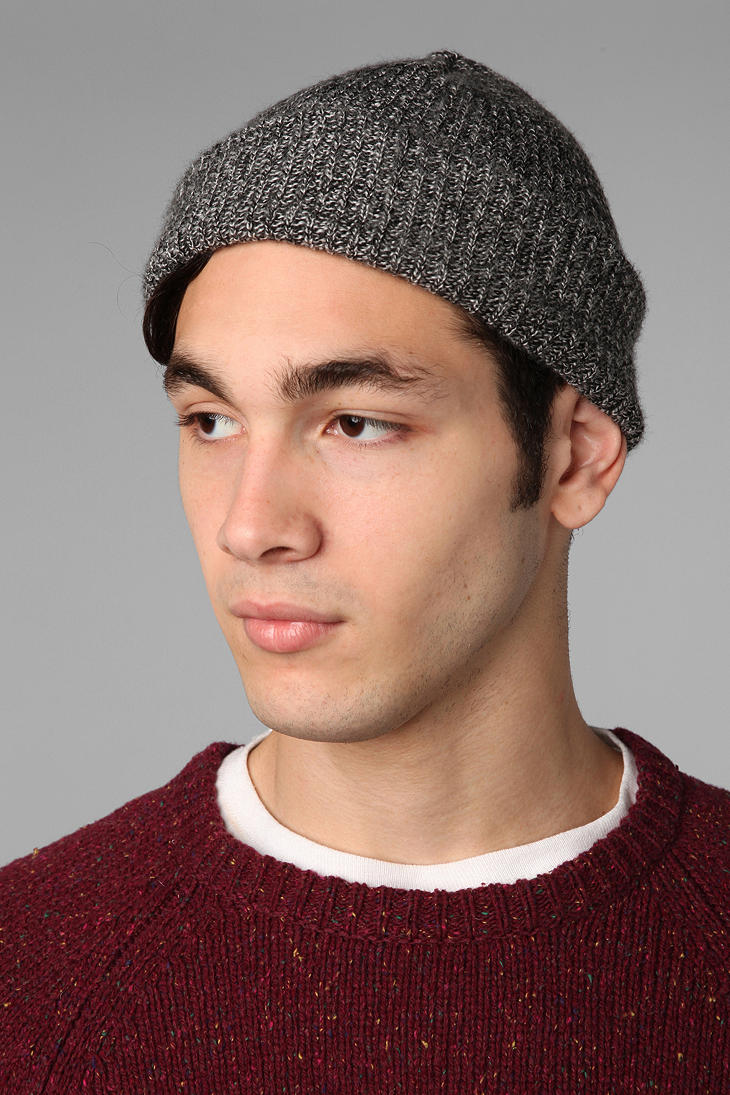 Lyst - Urban Outfitters Brushed Beanie in Gray for Men