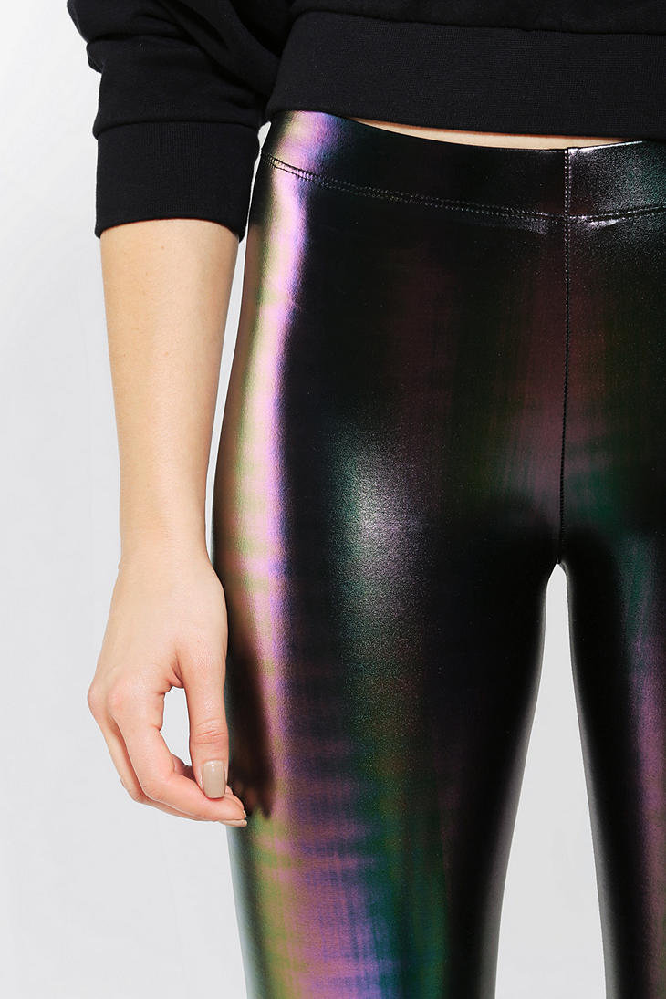 Sparkle & Fade Rainbow Oil Slick Legging | Lyst