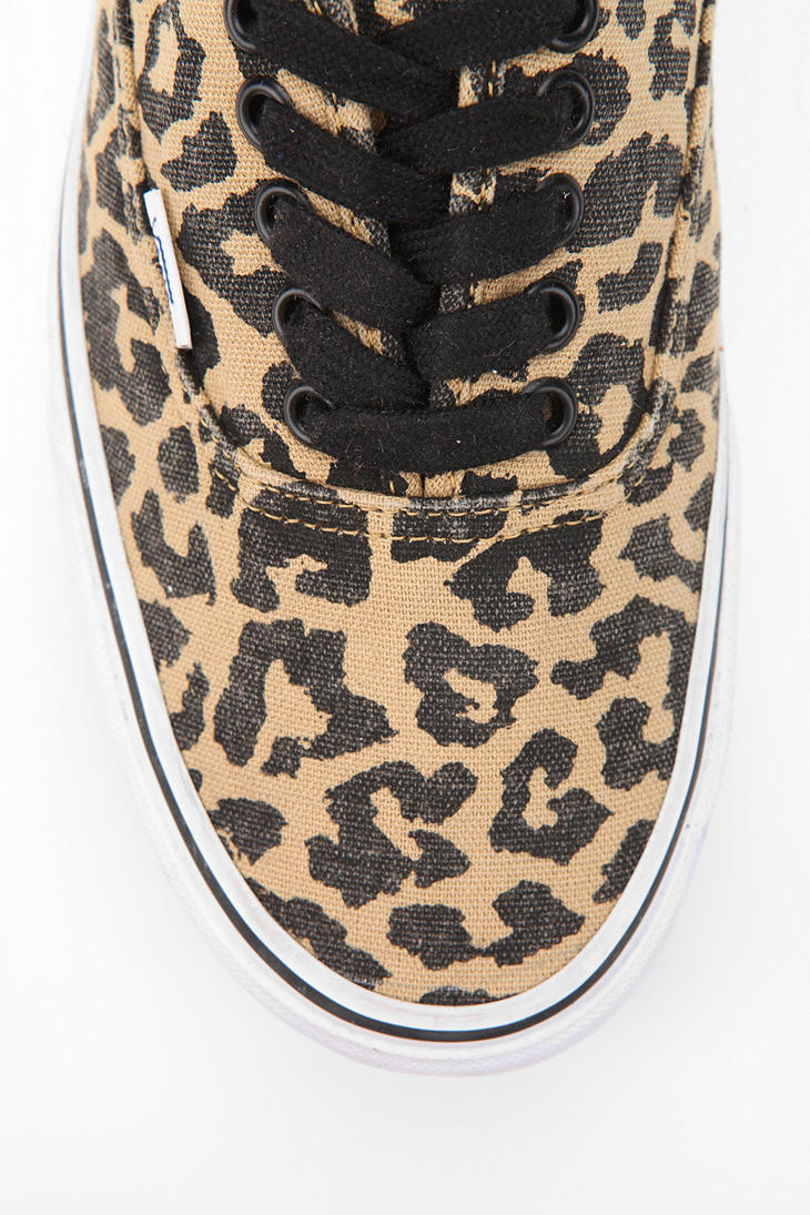Urban Outfitters Vans Authentic Van Doren Leopard Print Womens Sneaker |  Lyst
